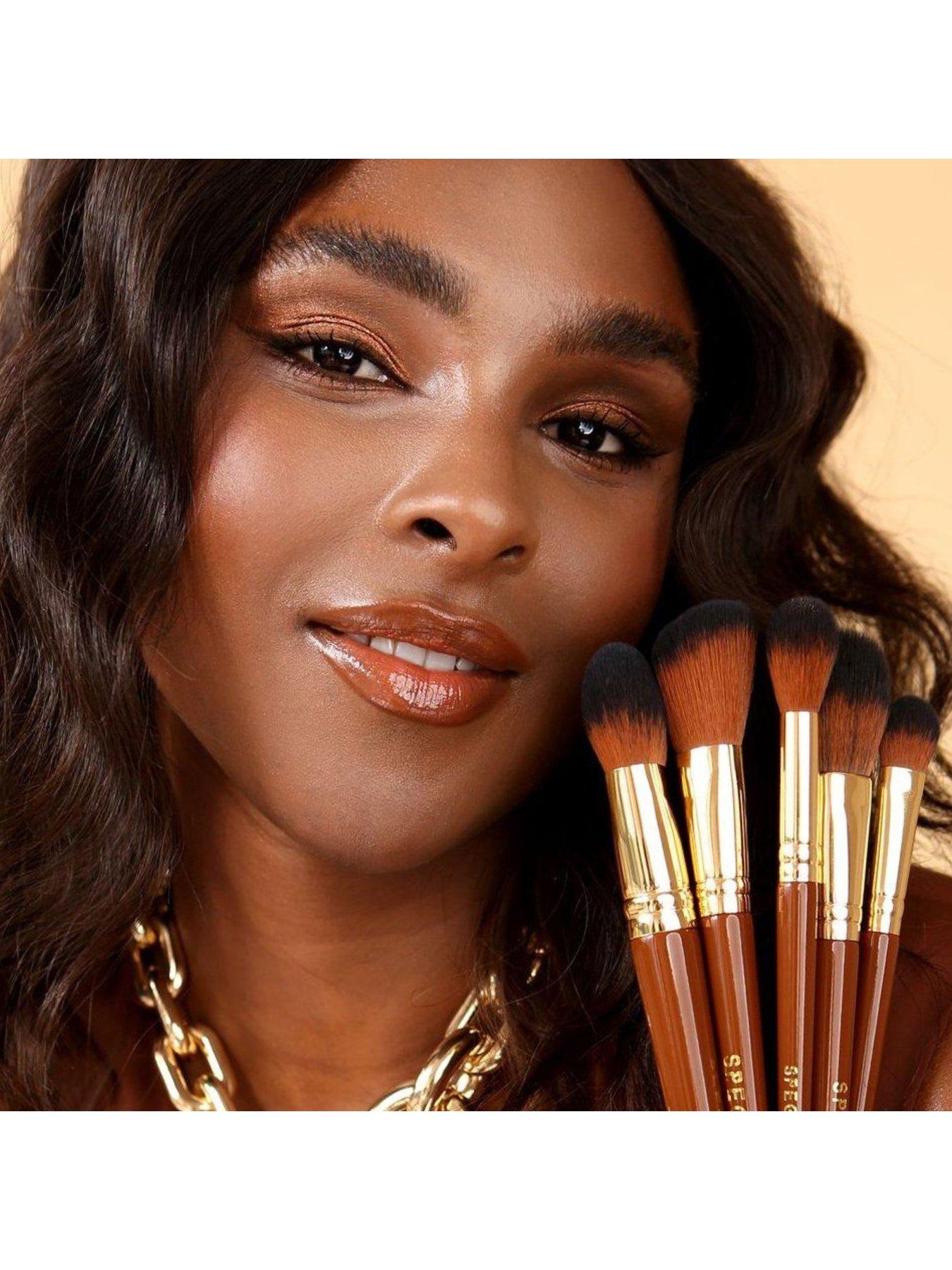 Image 4 of 5 of Spectrum Pantherine 5 Piece Face Make Up Brush Set