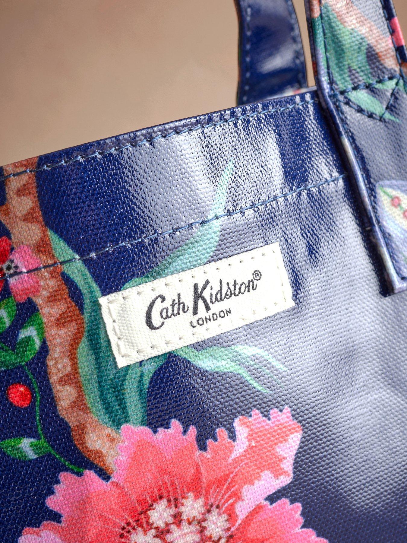 Image 4 of 4 of Cath Kidston Navy Birds Small Tote