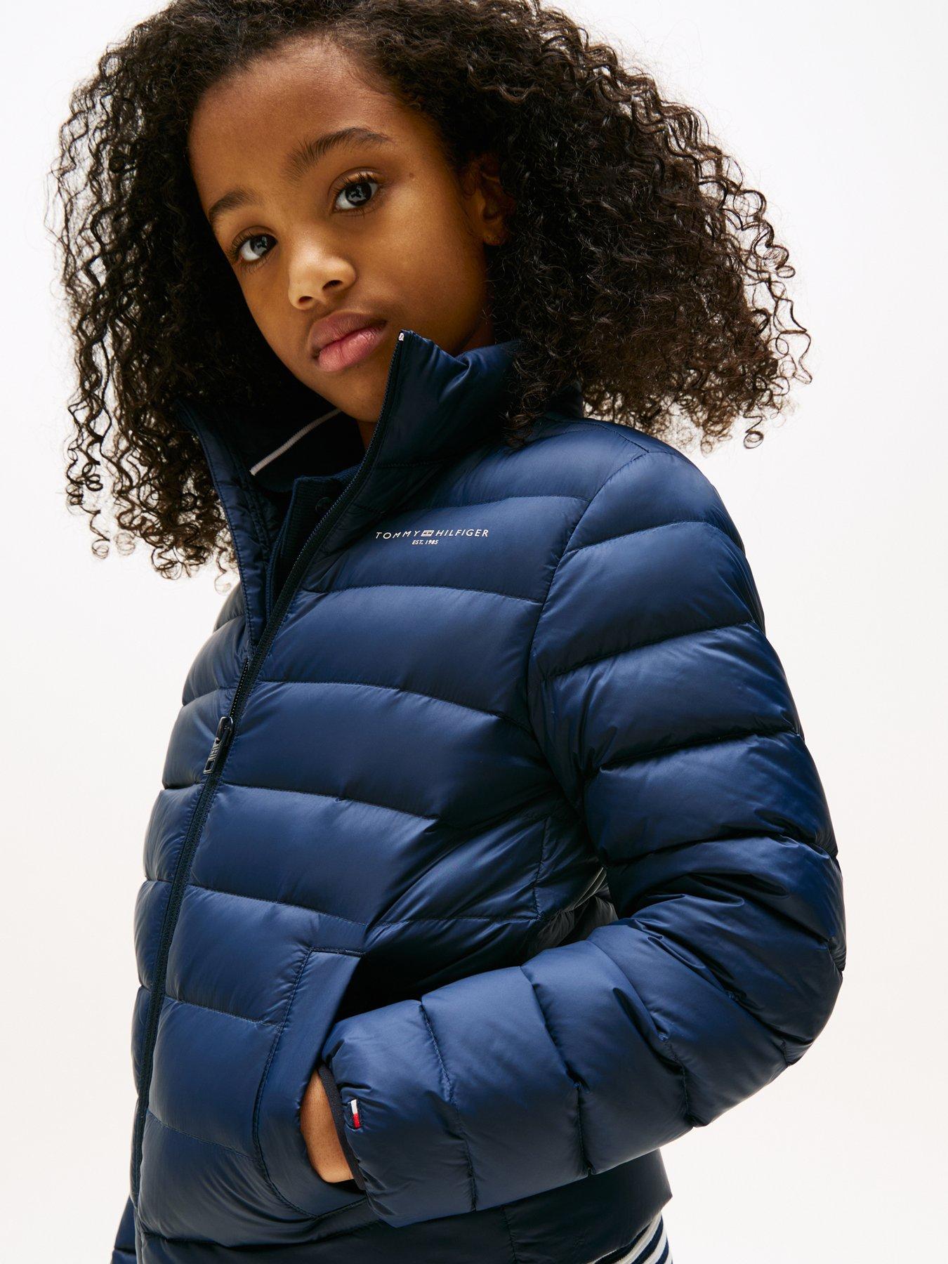Image 3 of 3 of Tommy Hilfiger Kids Essential Light Down Jacket - Navy