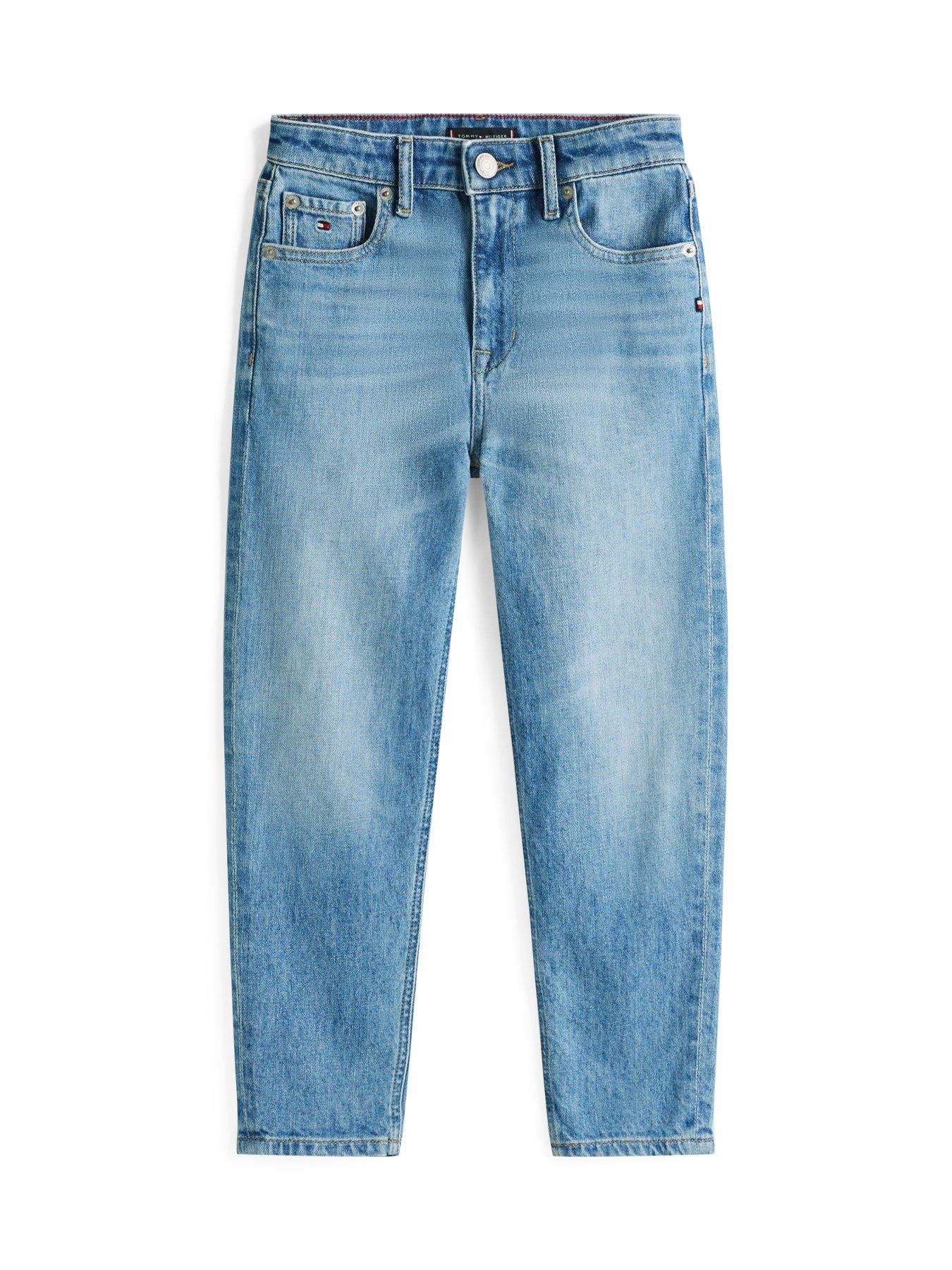 Image 4 of 4 of Tommy Hilfiger Boys Archive Vintage Denim Jeans - Blue