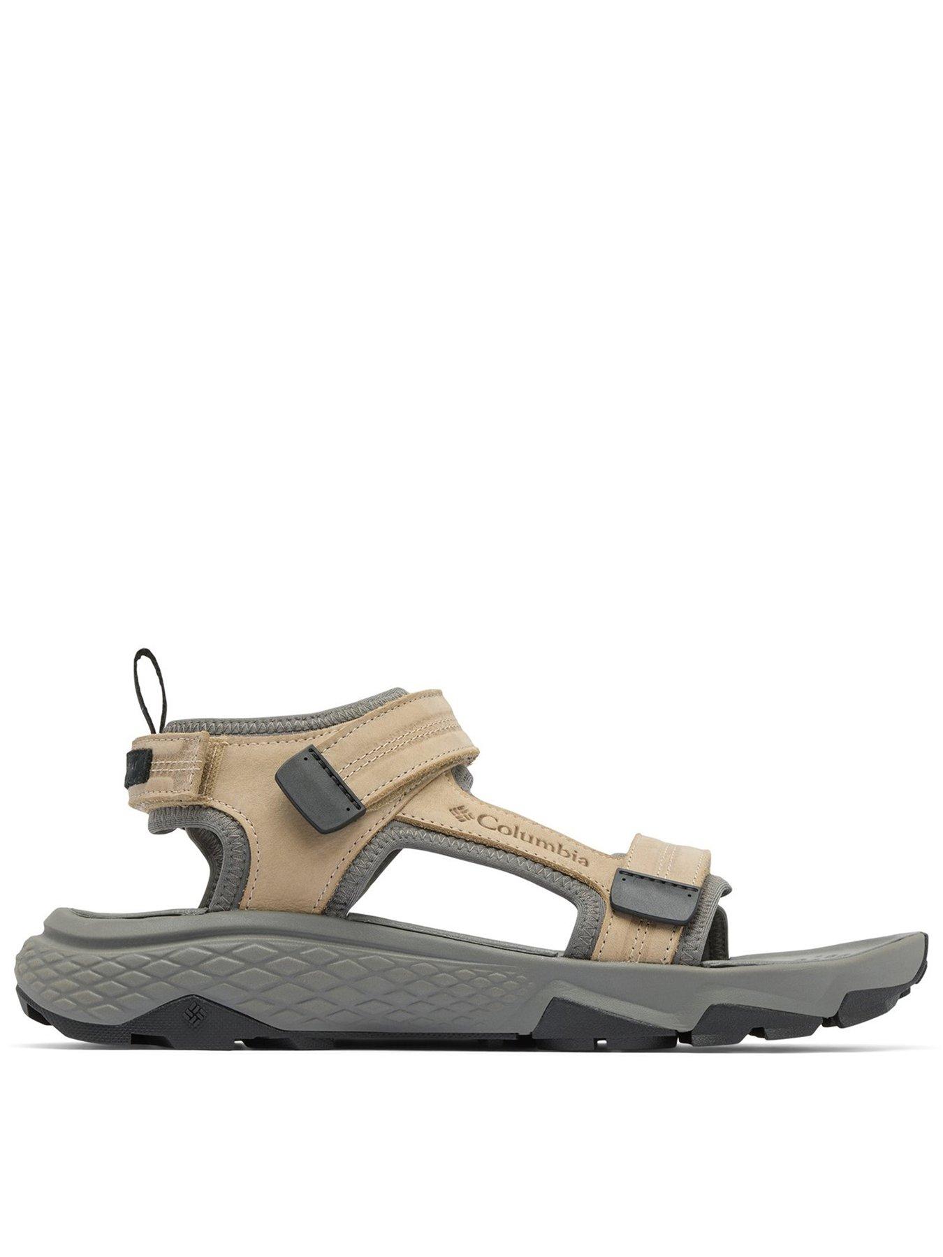 Columbia Mens Peakfreak Rush Leather Sandals - Brown