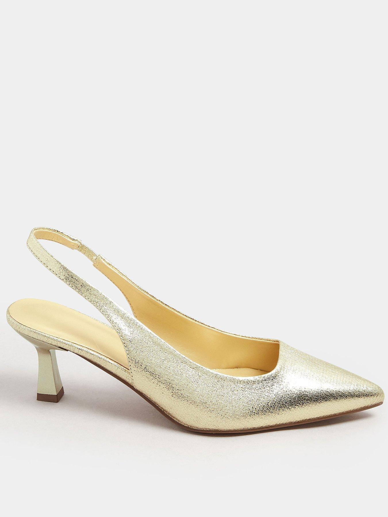 undefined Extra Wide Fit Slingback Heels