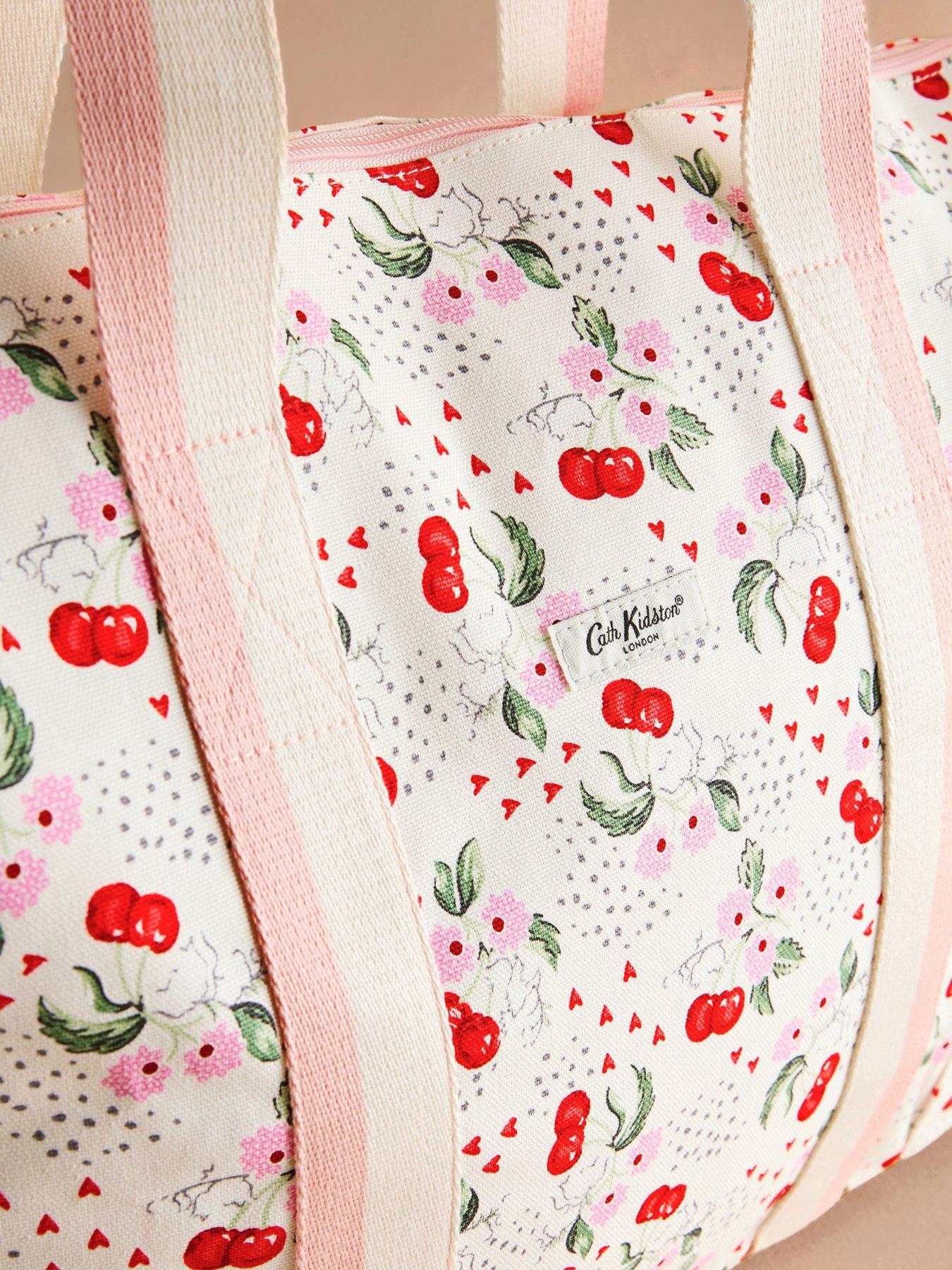 cath-kidston-overnight-bag-ecru-cherriesstillFront
