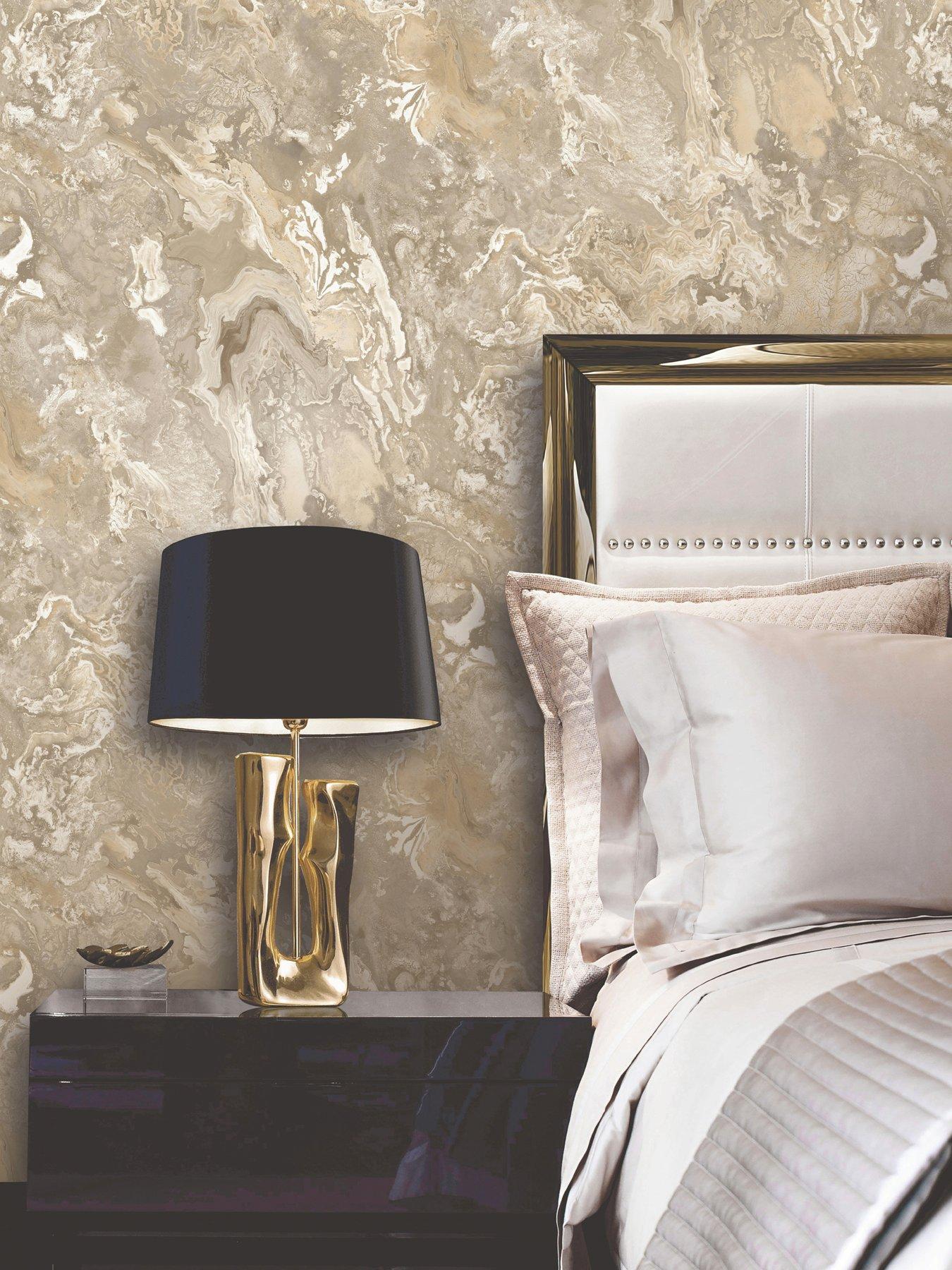 Rasch Serafina Wallpaper in Beige