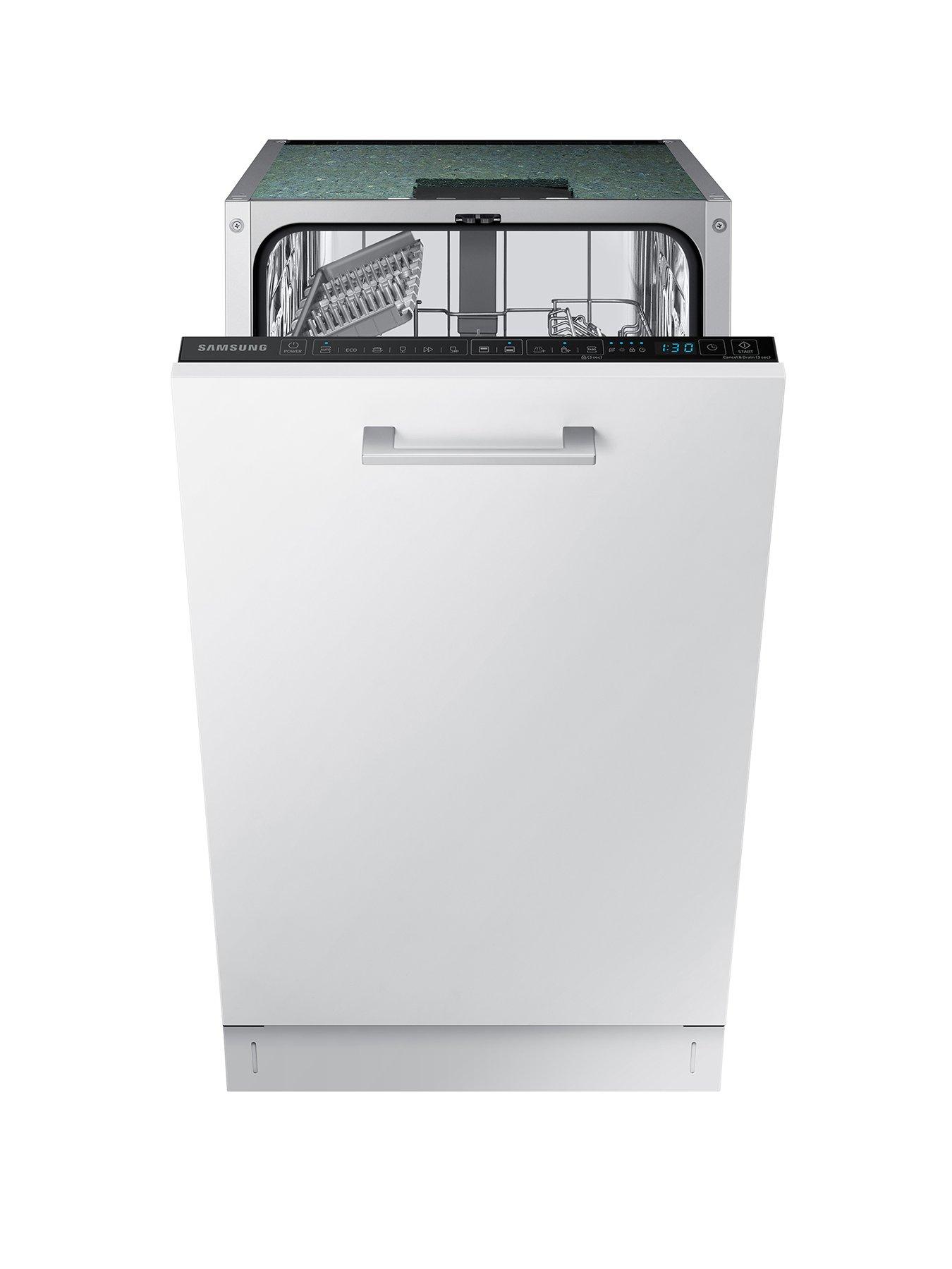 Image 1 of 7 of Samsung Series 5 DW50DG430B00EU Integrated&nbsp;45cm Dishwasher, 9 Place Settings with Auto Open Door