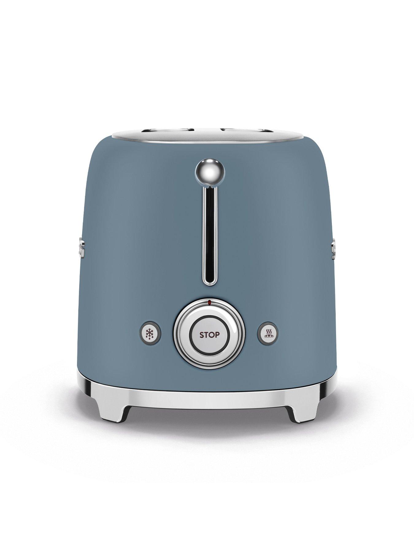 Image 5 of 6 of Smeg EEJB290 50s&nbsp;Retro Style Kettle and 2-Slice Toaster - Storm Blue