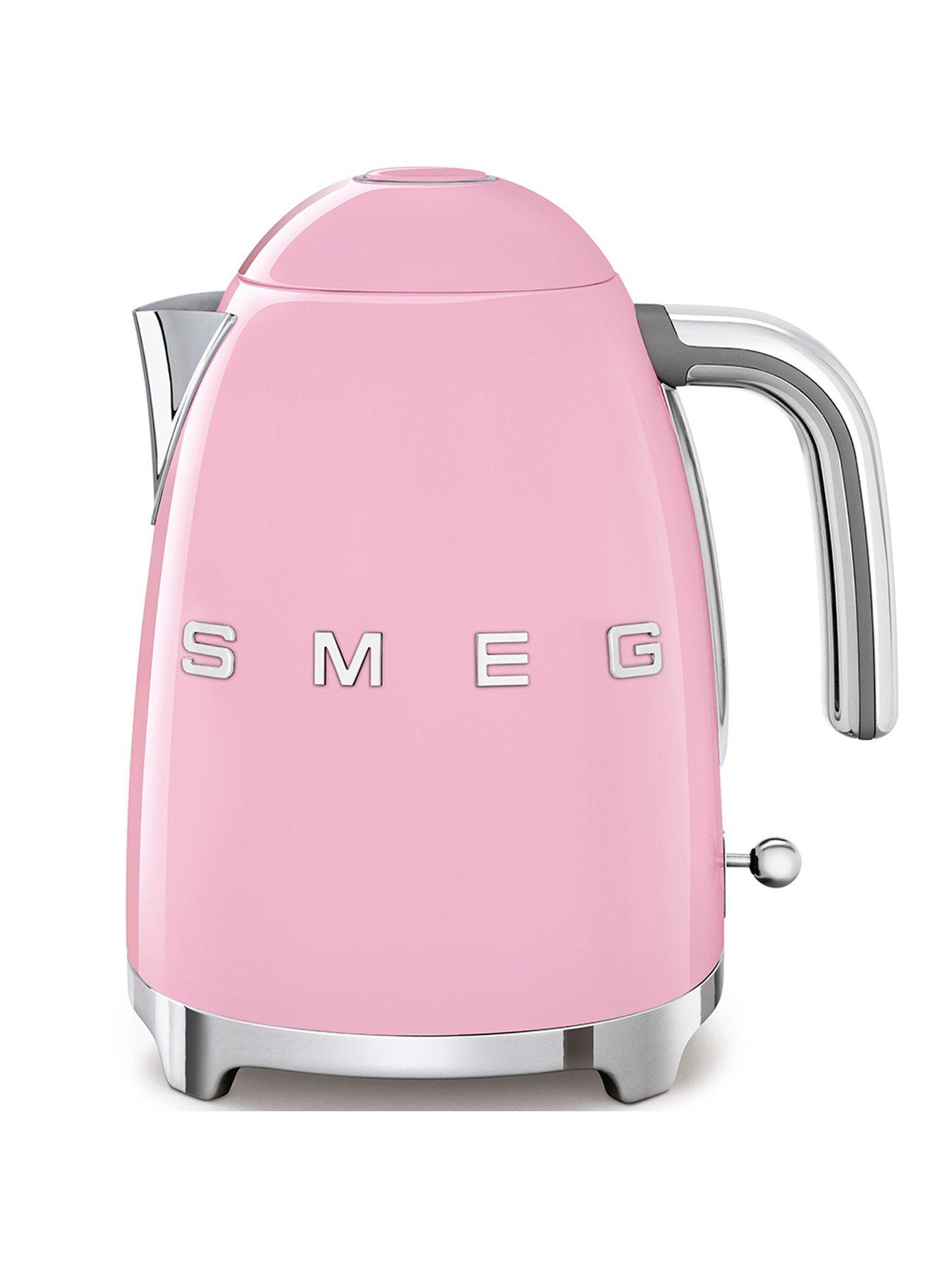 Image 2 of 6 of Smeg EEJB167 50s&nbsp;Retro Style Kettle and 4-Slice Toaster - Pastel Pink