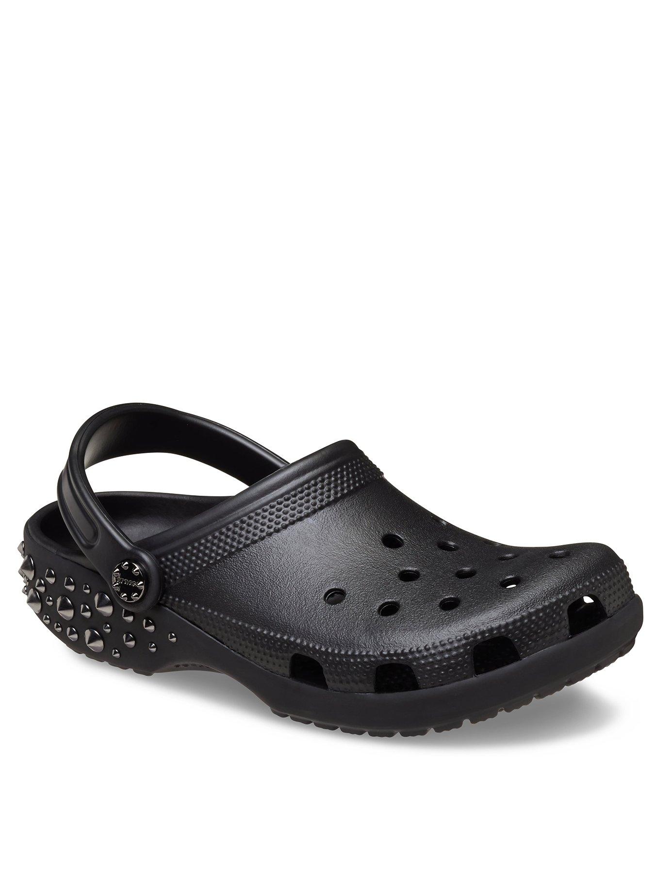 Image 2 of 6 of Crocs Classic Studded Clog - Black