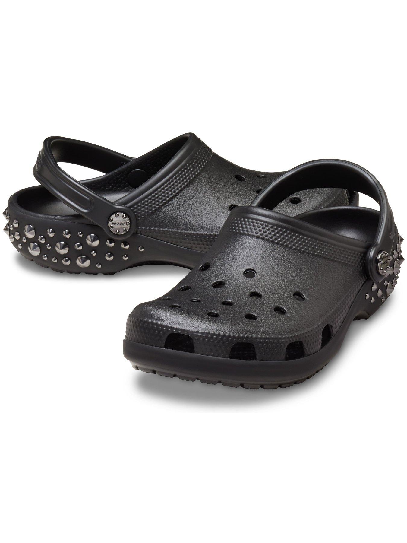 Image 6 of 6 of Crocs Classic Studded Clog - Black