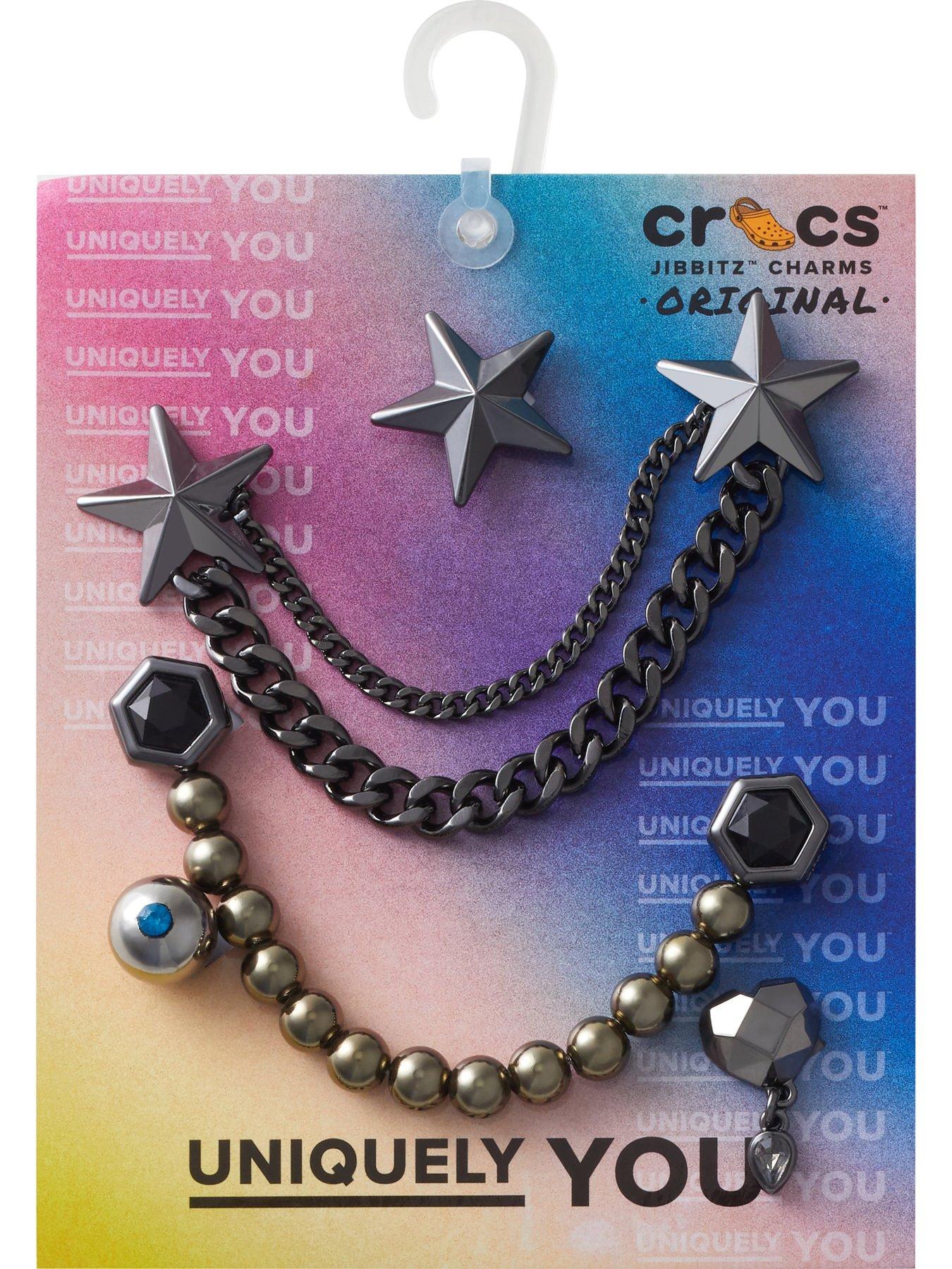 crocs-punk-gunmetal-5-pack