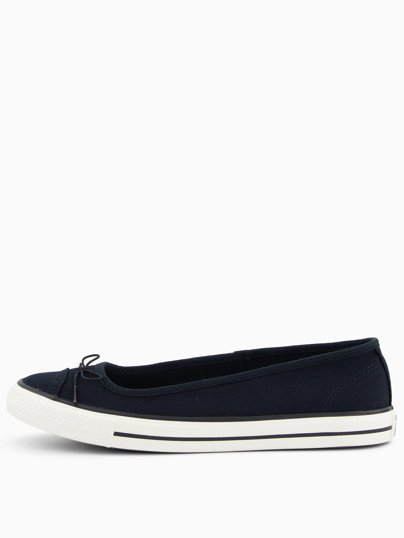 Converse Girls Dainty Ballerina Pumps - Black