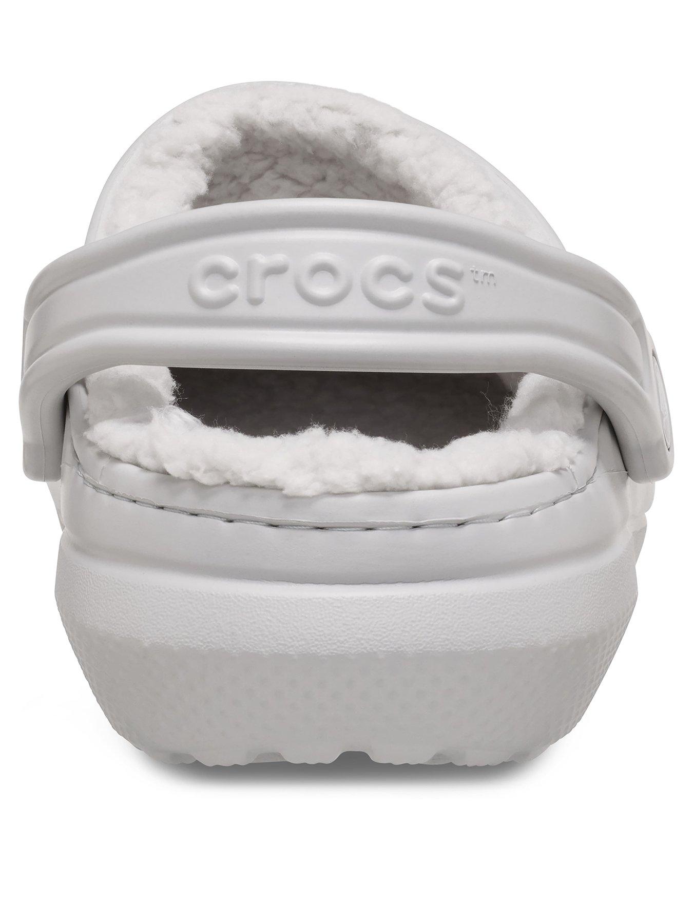 Image 3 of 6 of Crocs Classic Lined Clog - Grey