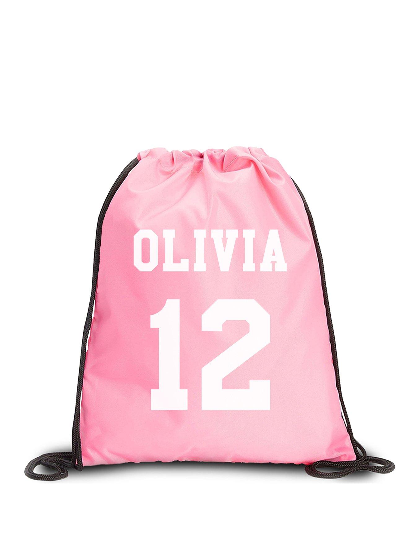 Love Abode Personalised 'Surname & Number' Sport Drawstring Bag