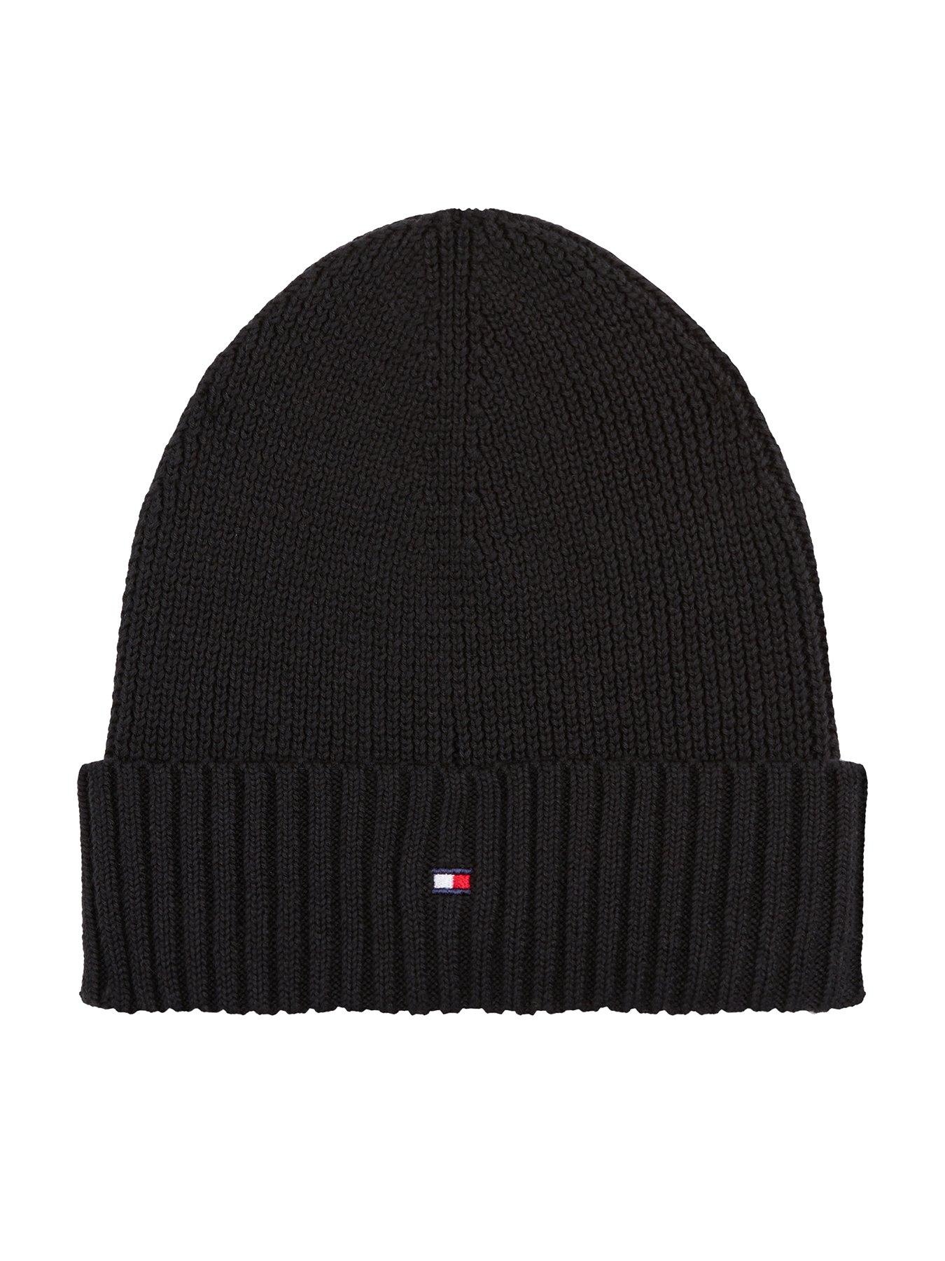 Image 1 of 4 of Tommy Hilfiger Kids Th Essential Beanie - Black