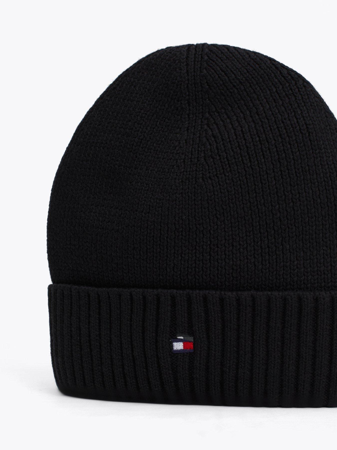 Image 4 of 4 of Tommy Hilfiger Kids Th Essential Beanie - Black