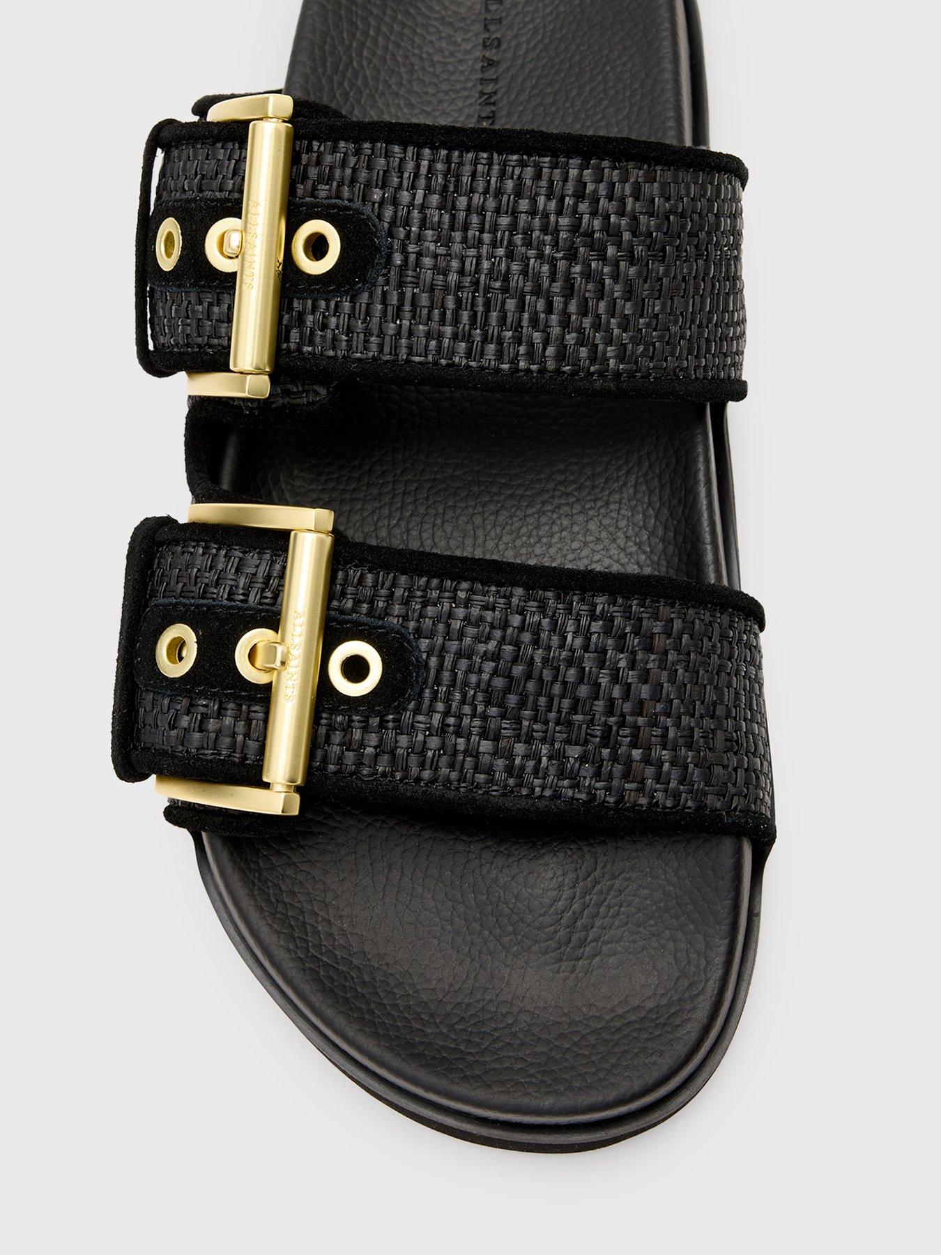 allsaints-sian-raffia-sandals-blackoutfit