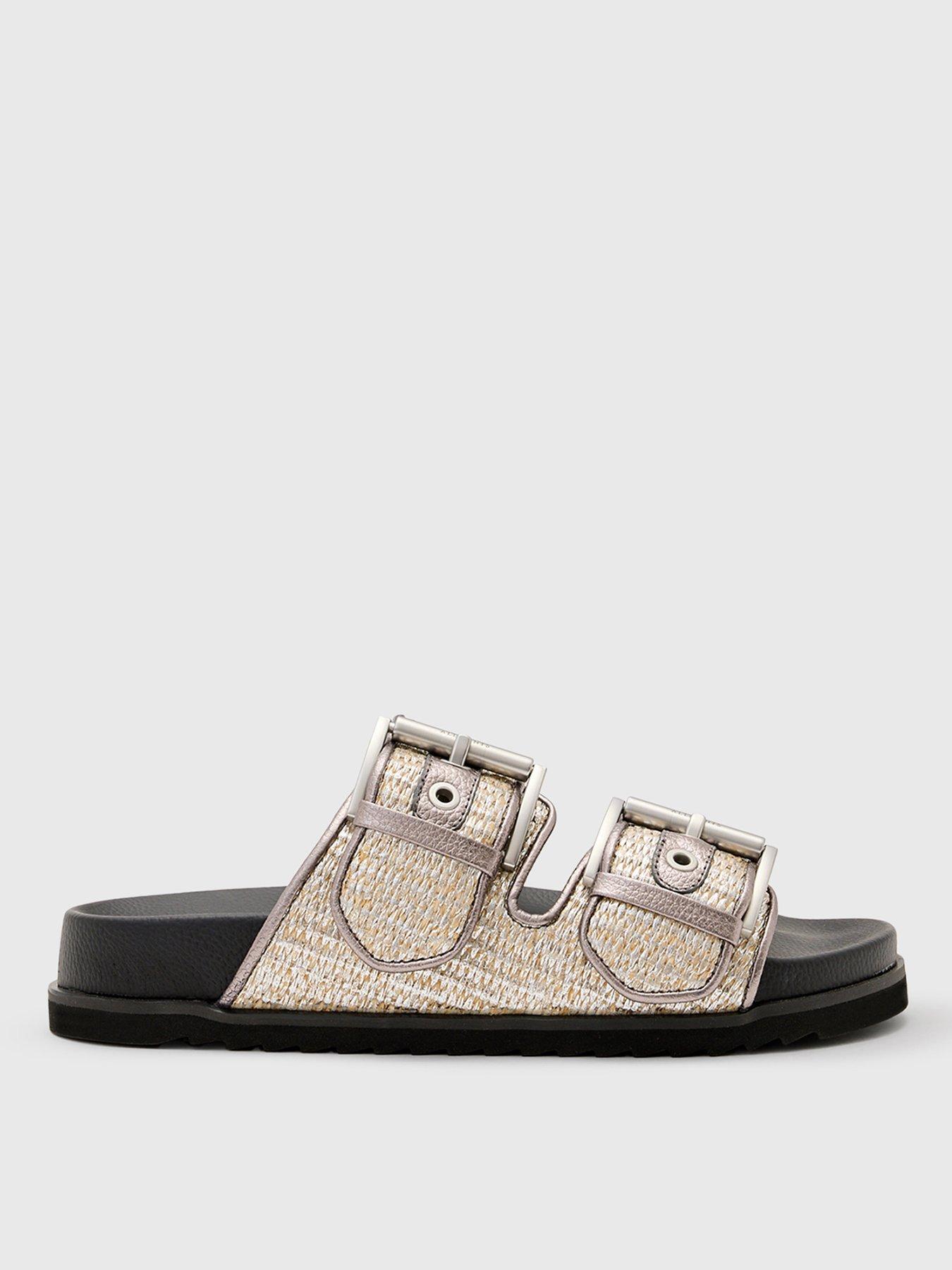 allsaints-sian-raffia-sandals-silverfront