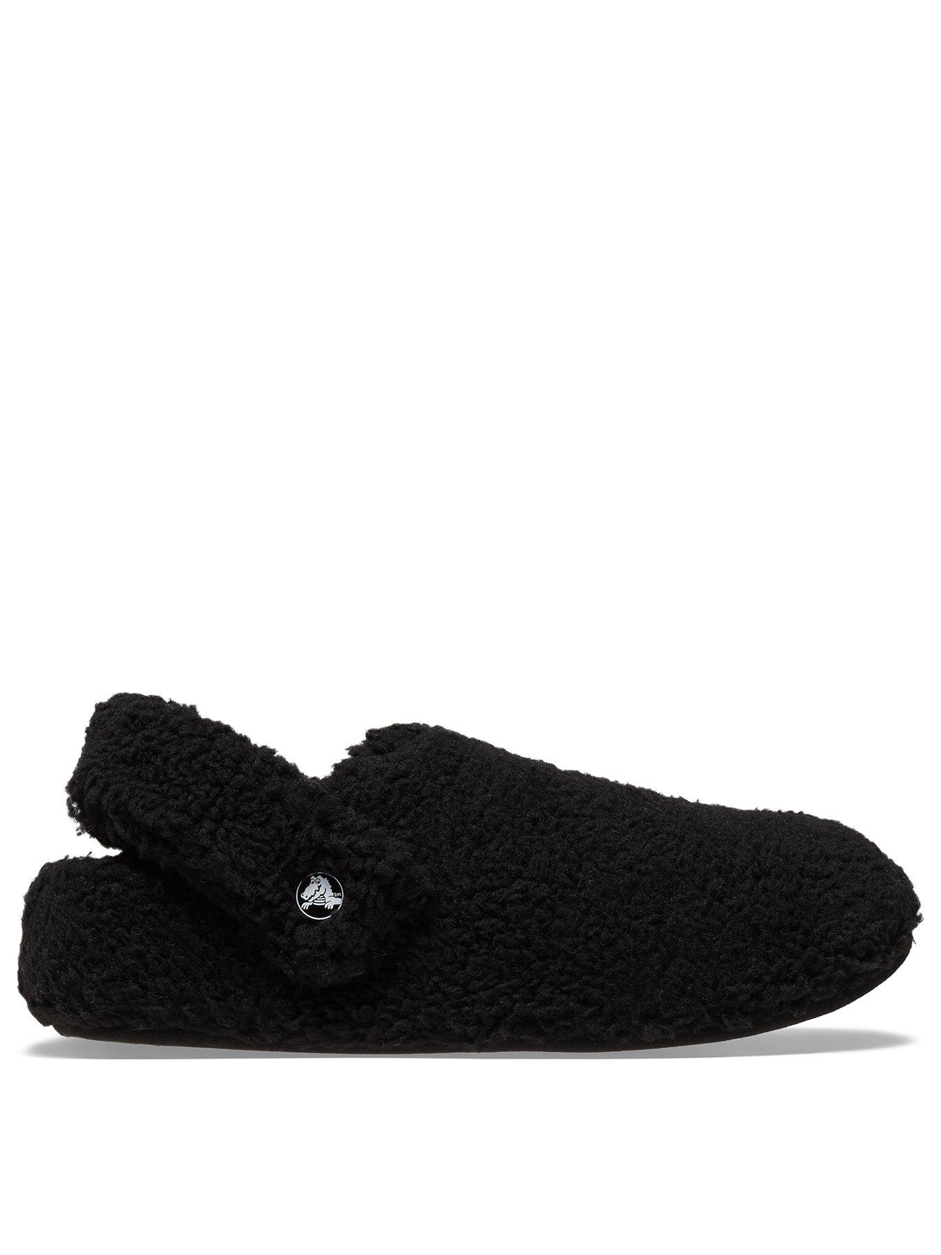 Image 1 of 6 of Crocs Classic Cozzzy Slipper - Black