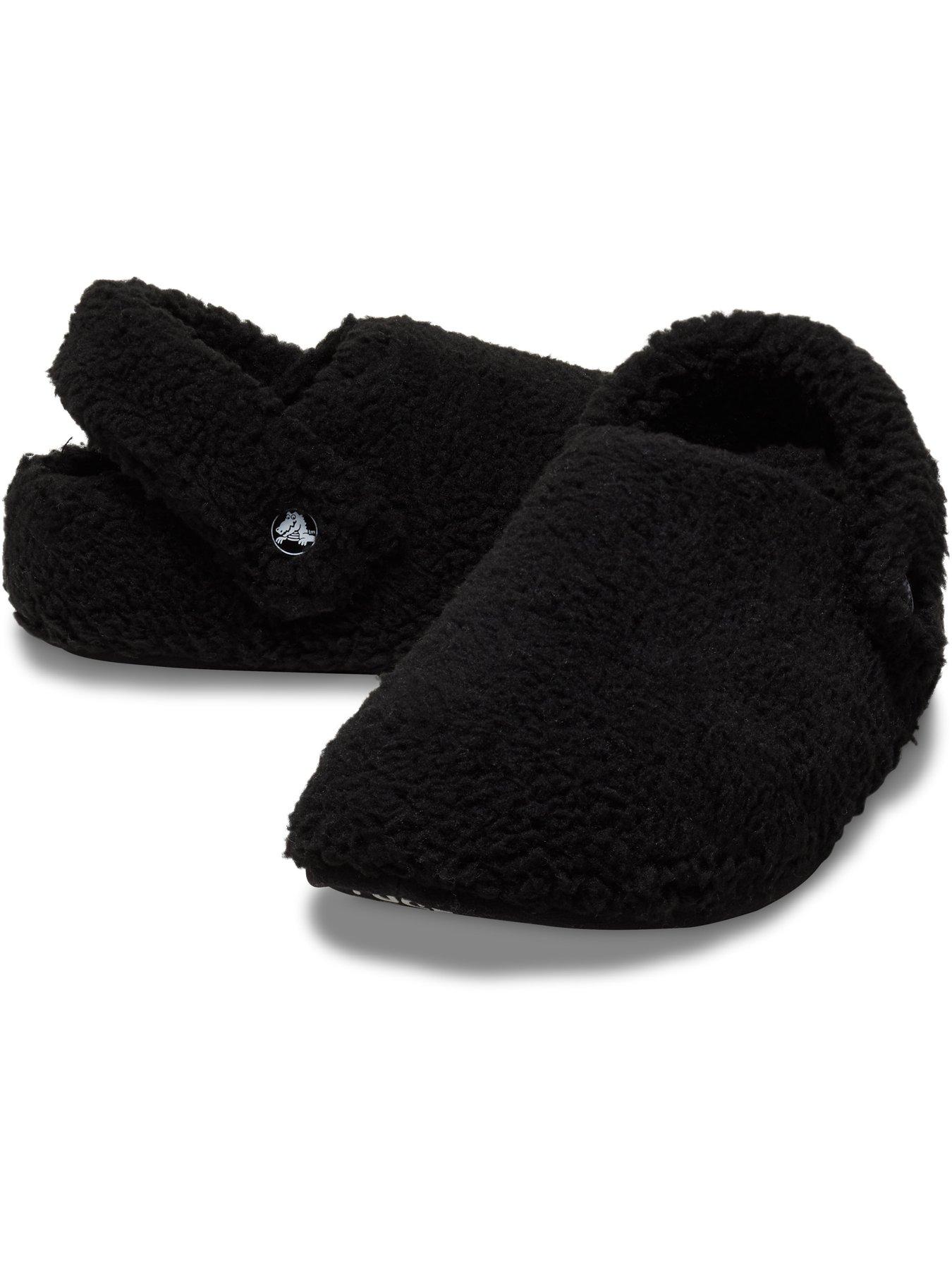 Image 6 of 6 of Crocs Classic Cozzzy Slipper - Black