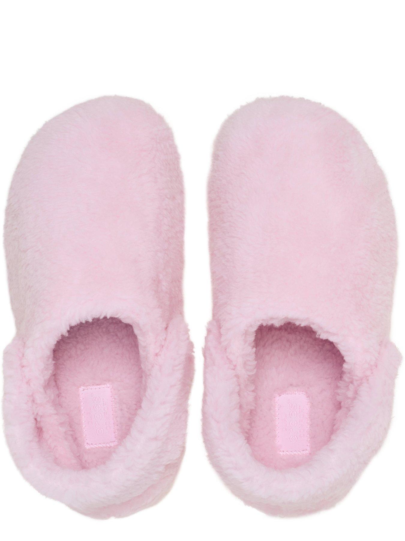 Image 4 of 6 of Crocs Classic Cozzzy Slipper - Pink