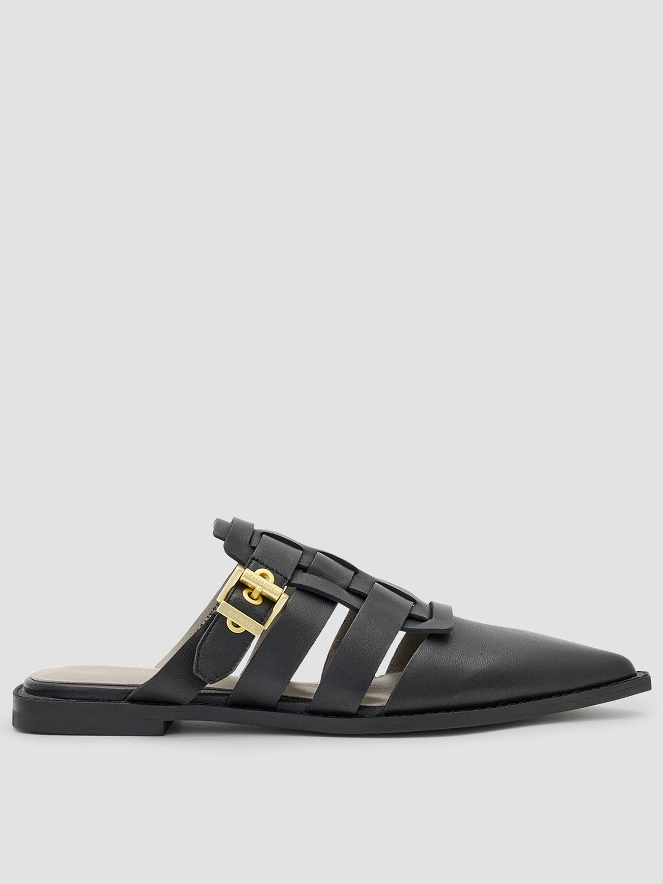 allsaints-nala-mule-black
