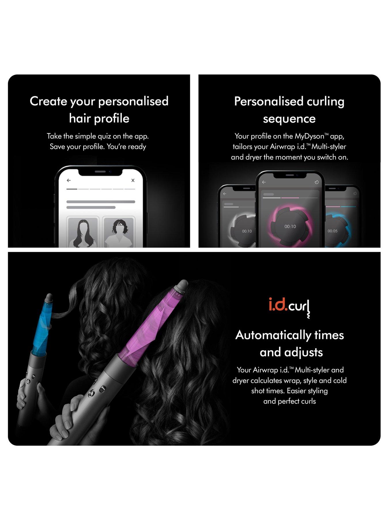 Image 3 of 8 of Dyson Airwrap ID&trade; Multi-styler and Dryer - Straight to Wavy&nbsp;-&nbsp;Jasper Plum