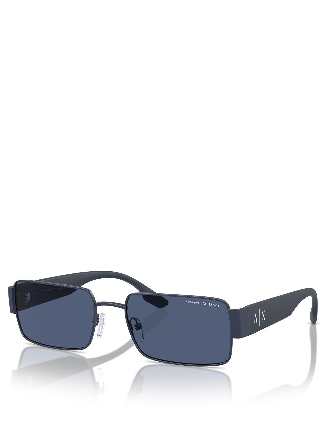 undefined Armani Exchange 0ax2052s Rectangle Sunglasses-navy