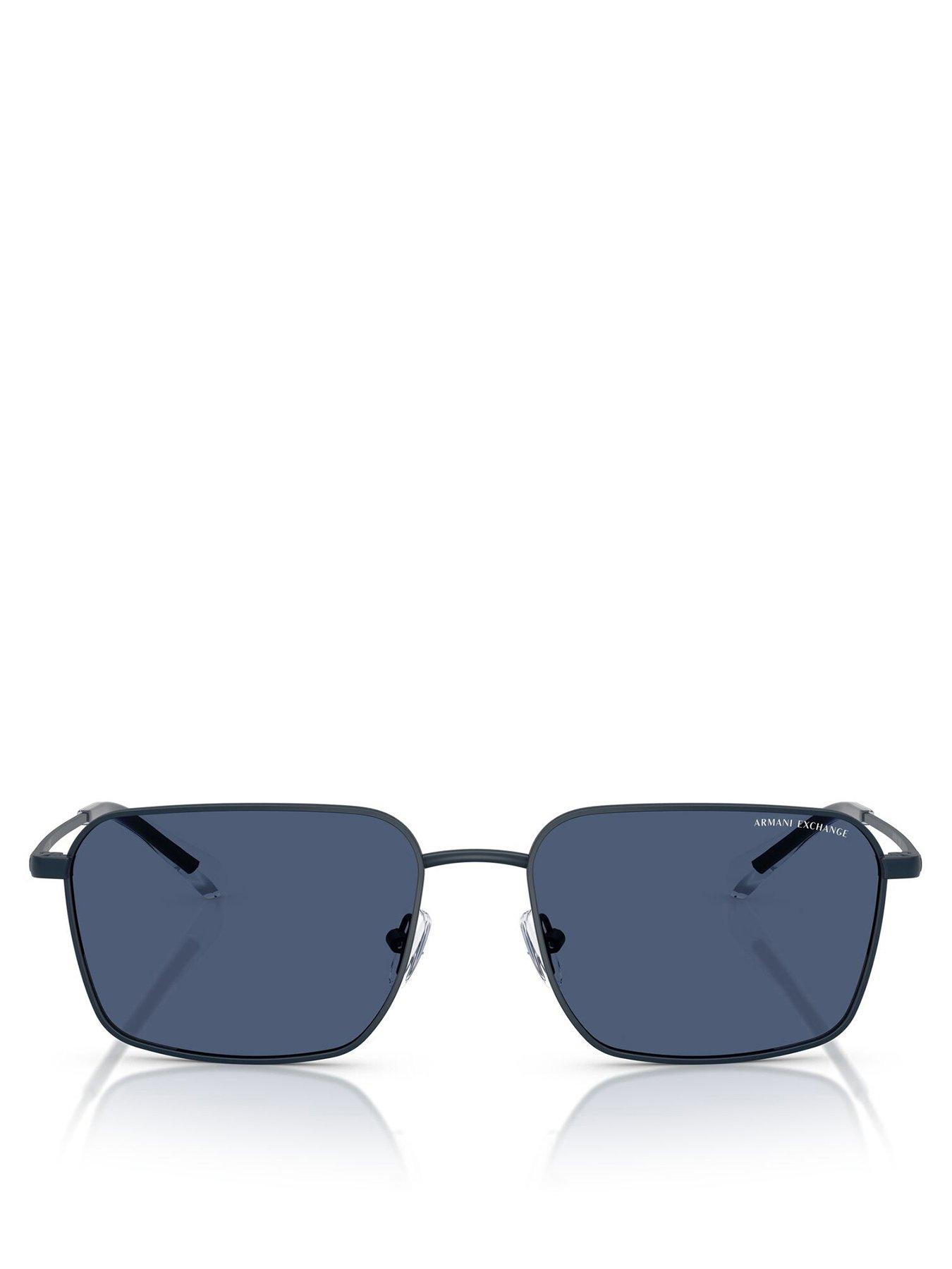 armani-exchange-rectangle-sunglasses-navyoutfit