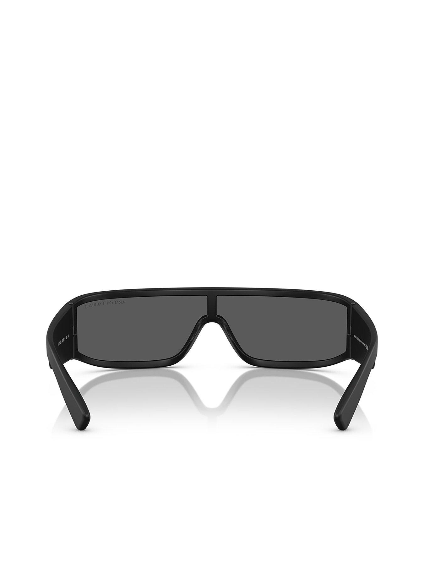 Image 4 of 4 of Armani Exchange 0Ax4153Su Irregular Sunglasses- Black