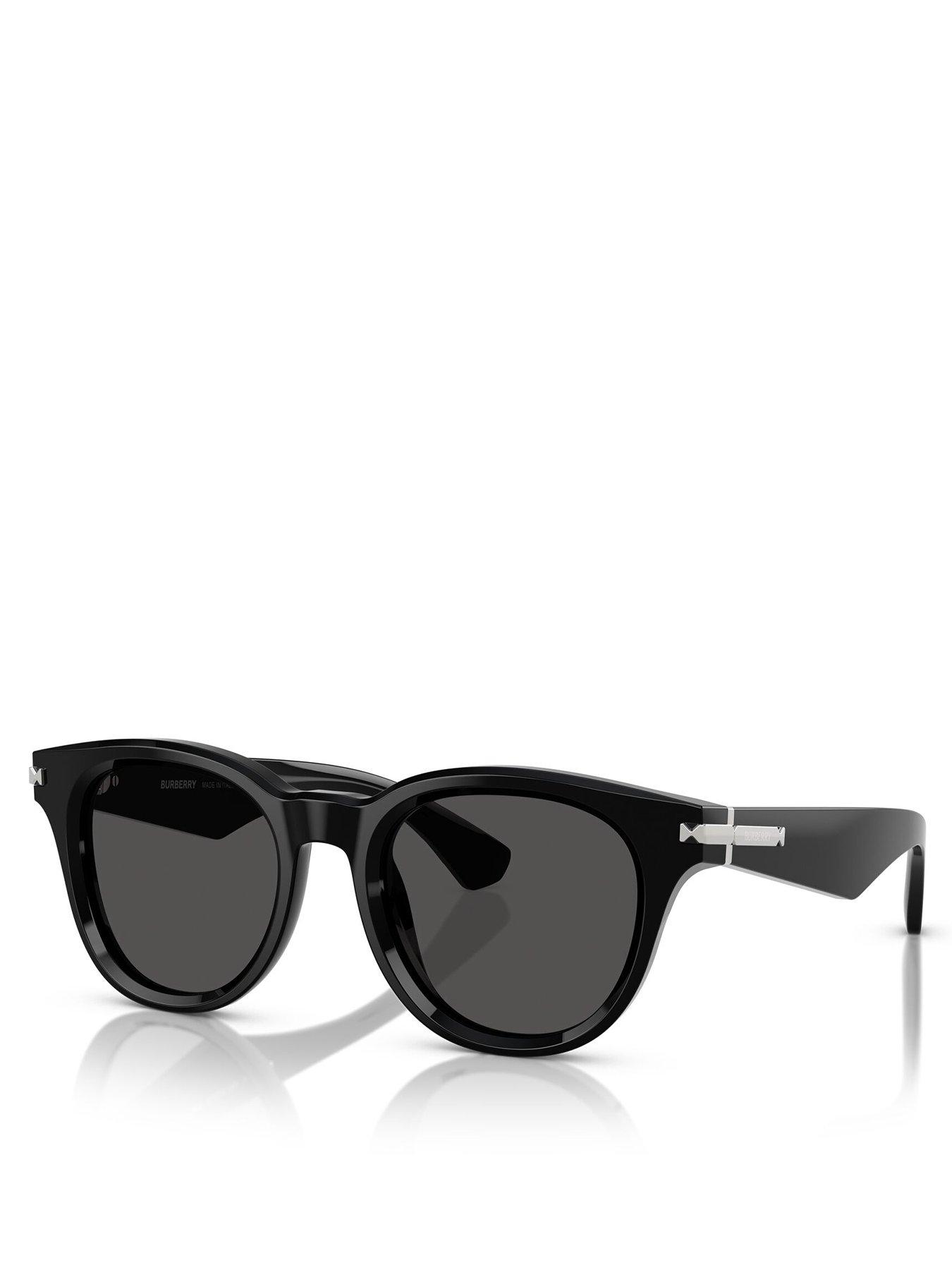 burberry-round-sunglasses-black