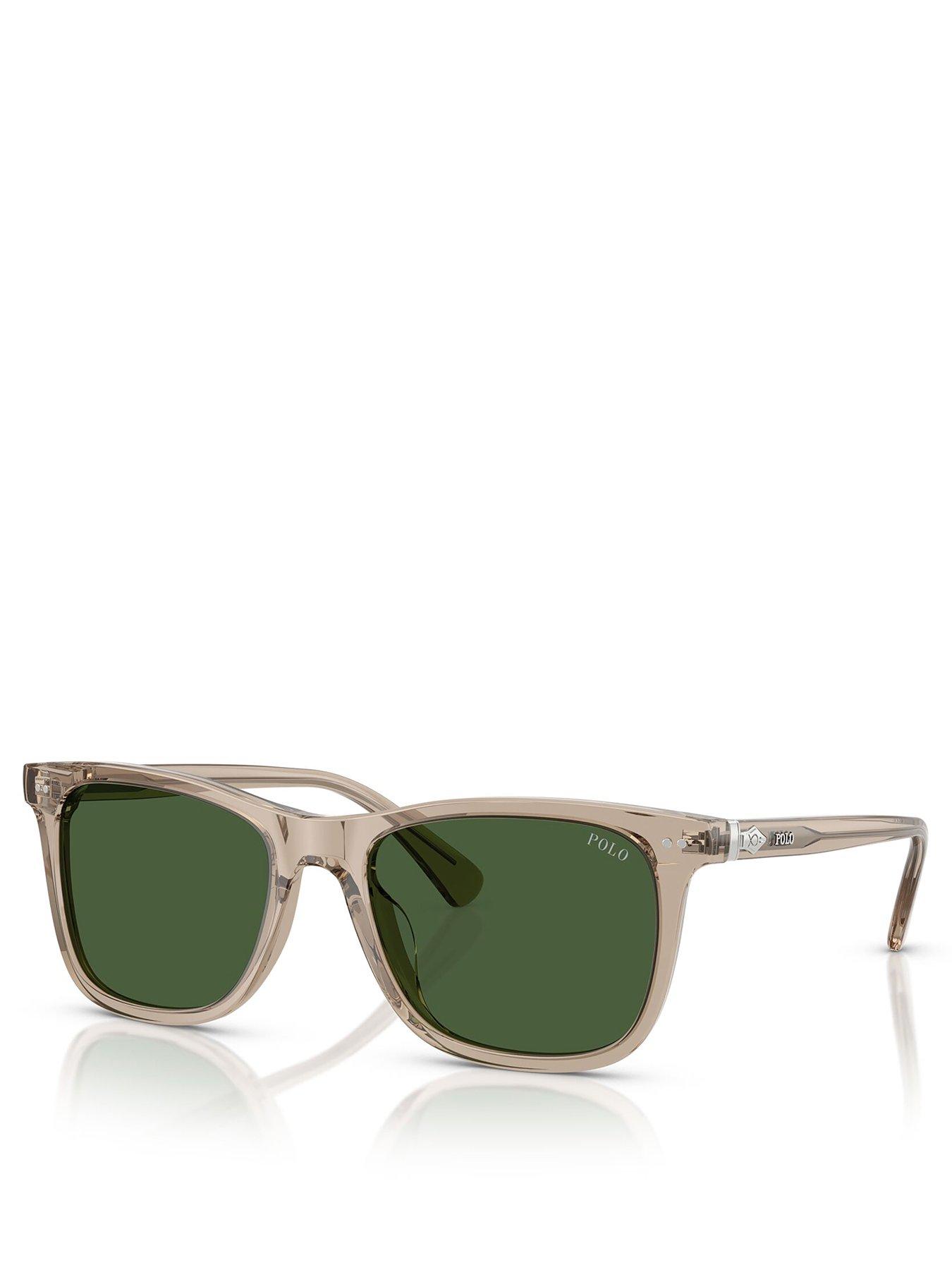 Polo Ralph Lauren 0Ph4220U Square Sunglasses- Light Brown