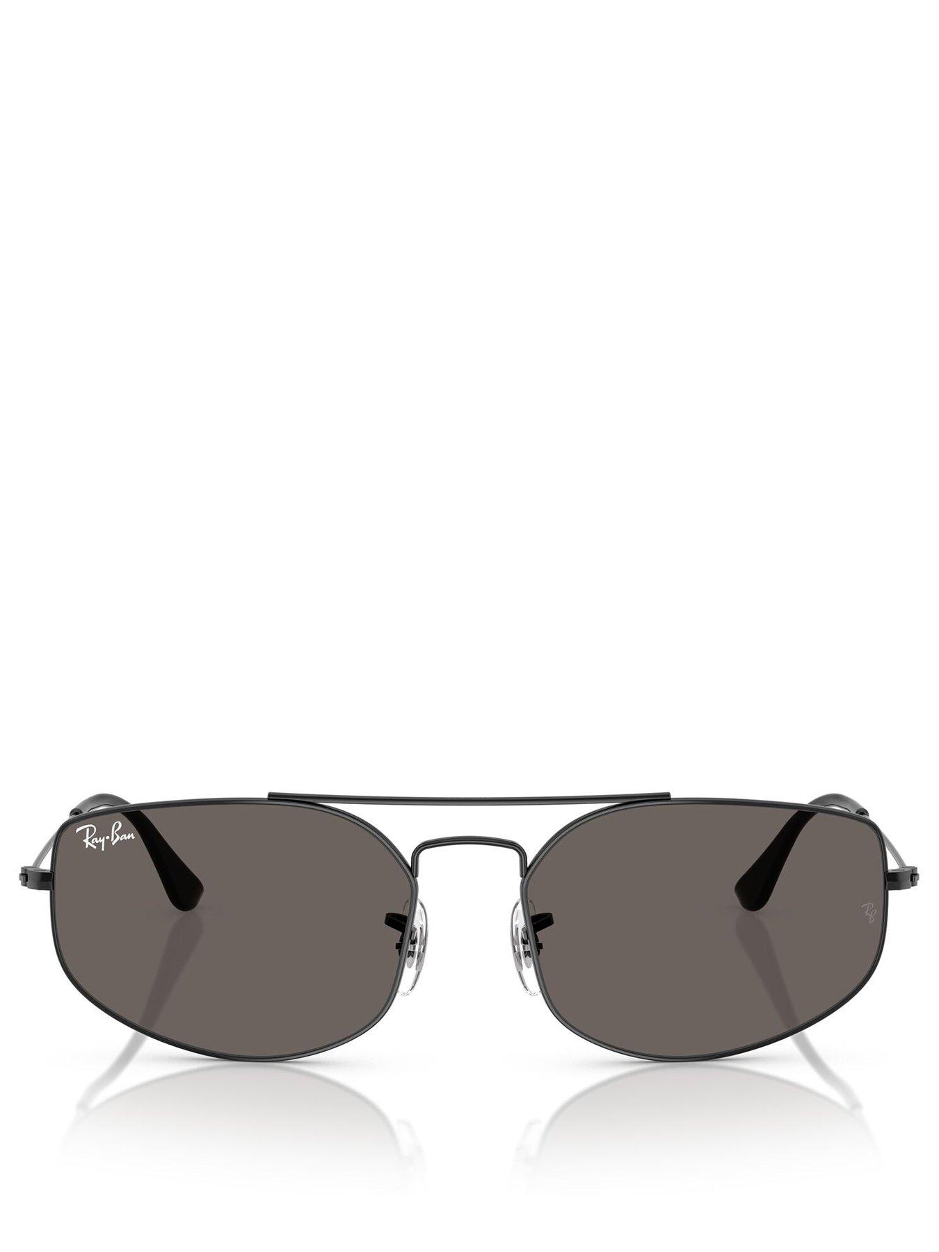 Image 3 of 4 of Ray-Ban Explorer 5 Irregular Sunglasses- Black