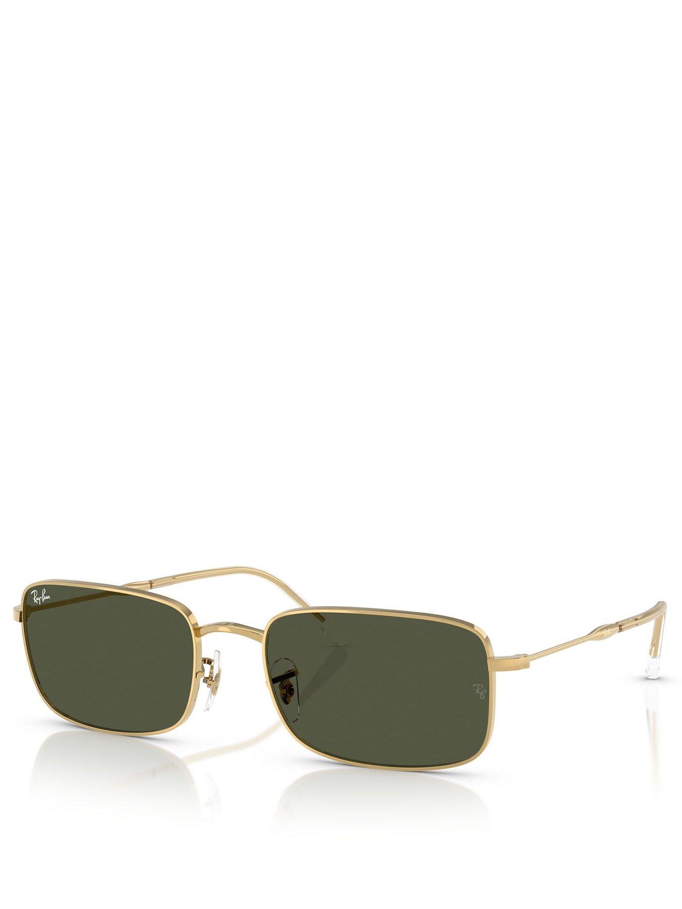 ray-ban-0rb3746-rectangle-sunglasses--gold