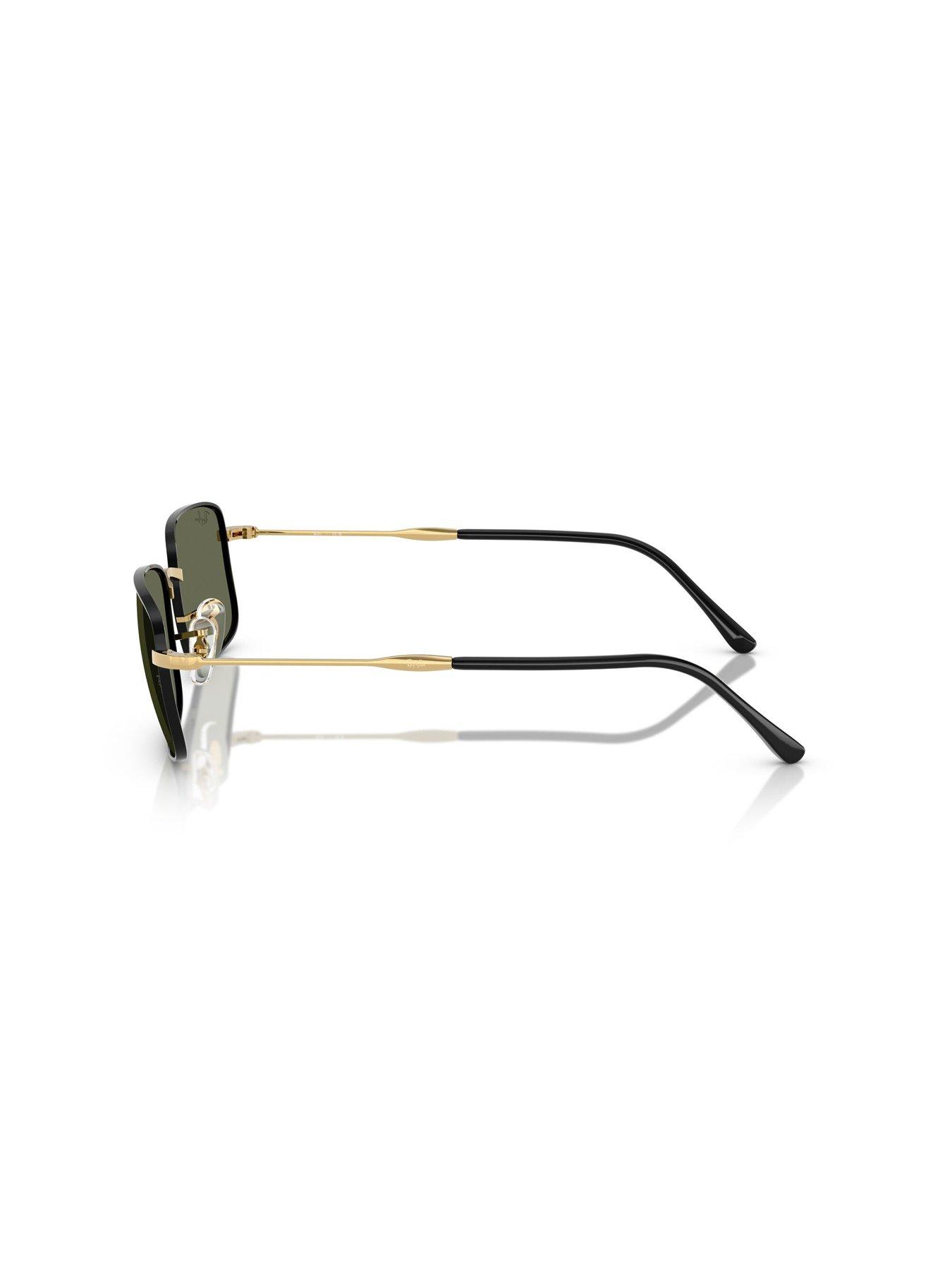 ray-ban-rb3746-rectangle-sunglasses--blackgoldback
