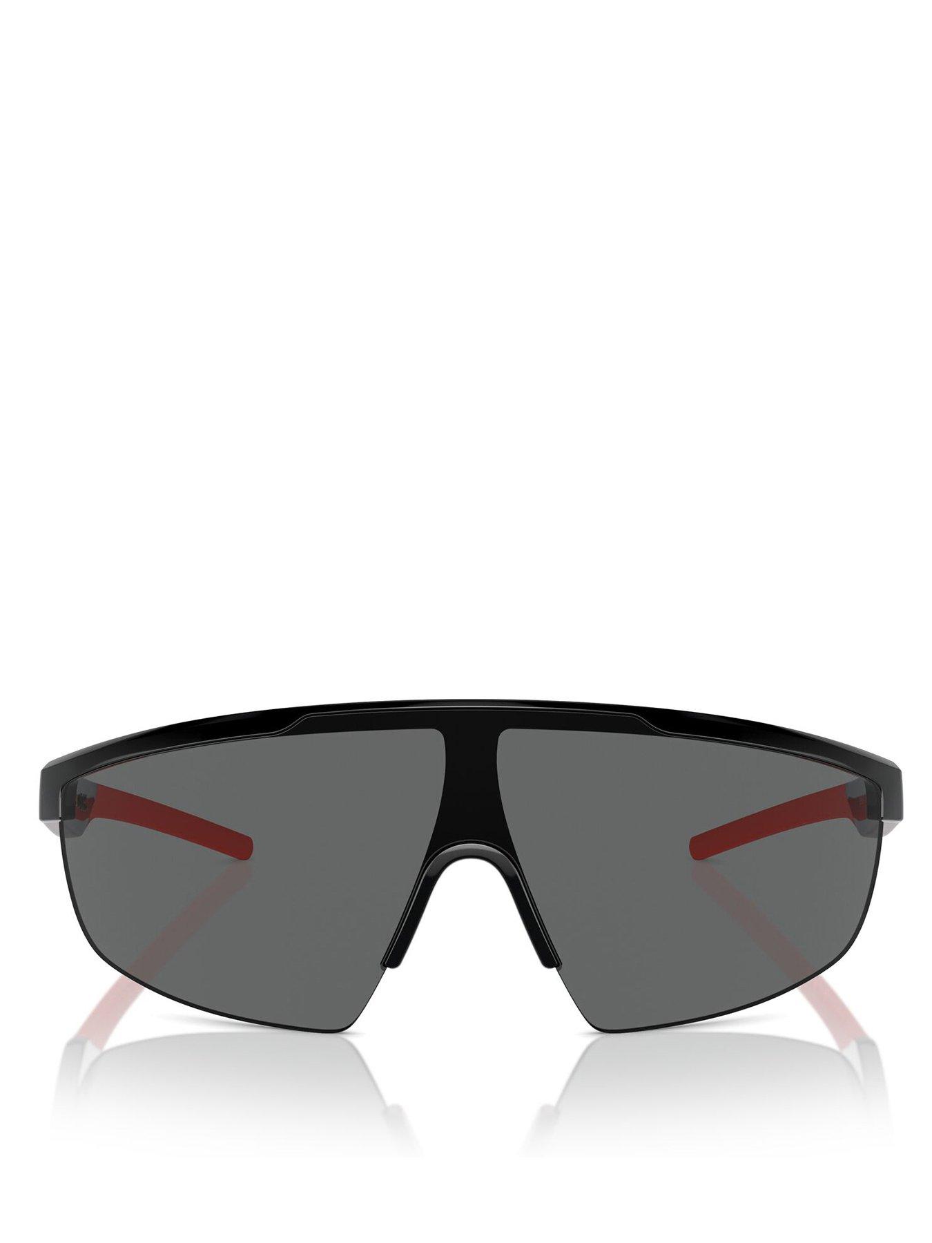Image 3 of 4 of Ferrari Scuderia 0Fz6005U Rectangle Sunglasses- Black