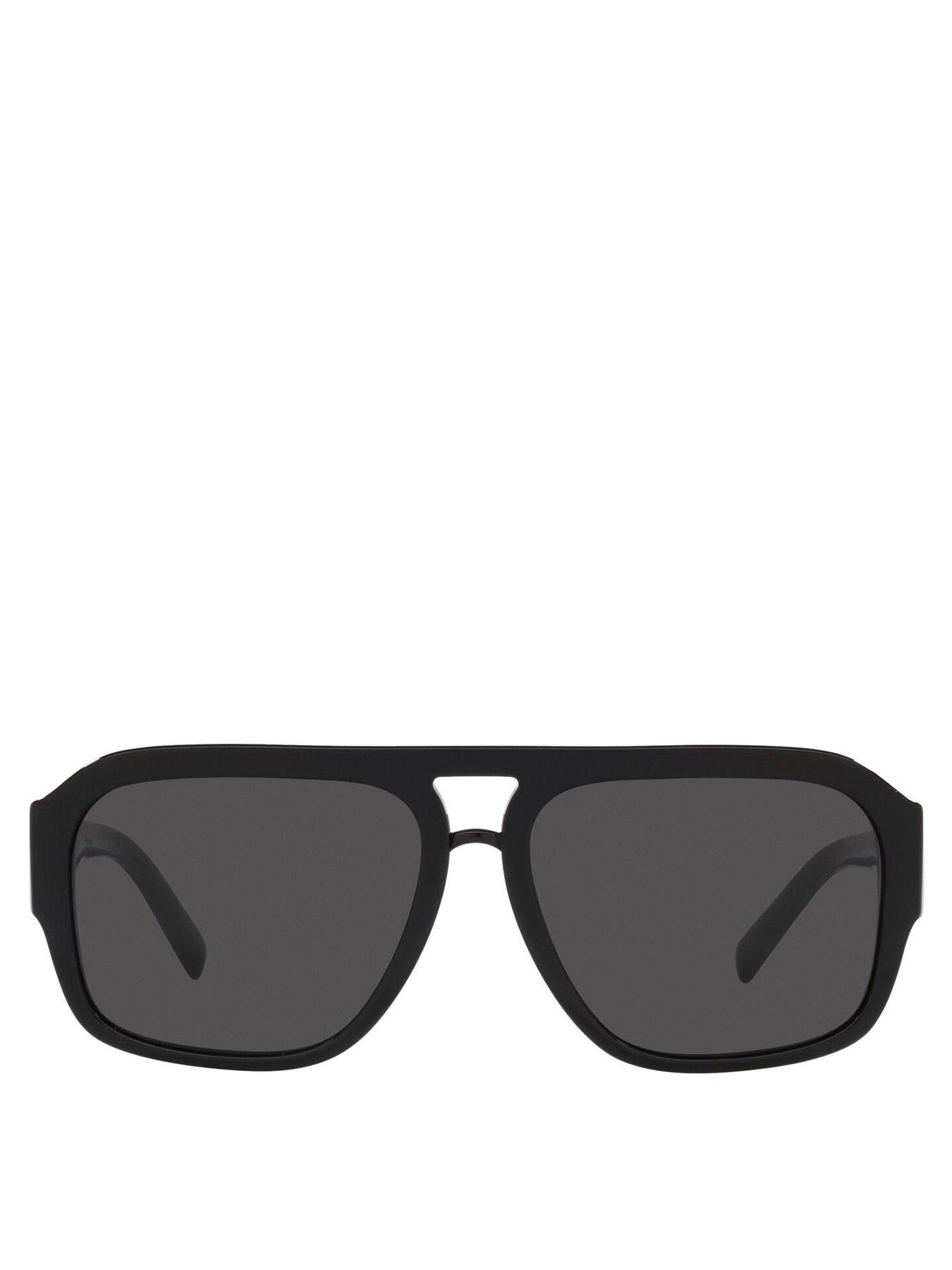 Image 3 of 4 of Dolce & Gabbana Pilot Sunglasses - Black