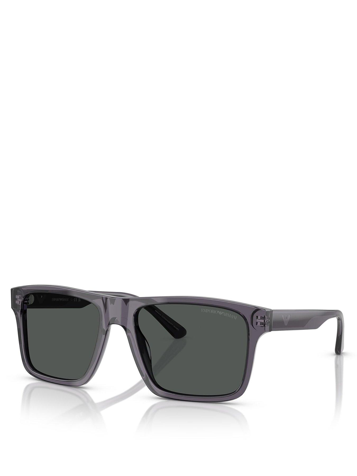 Emporio Armani 0Ea4232 Square Sunglasses- Grey