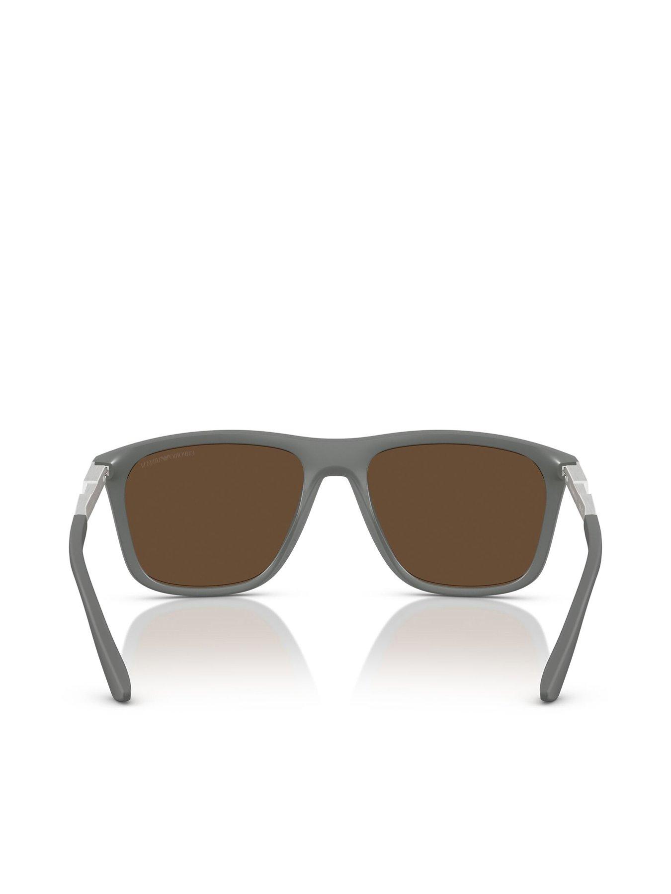 Image 4 of 4 of Emporio Armani 0Ea4237 Square Sunglasses- Grey