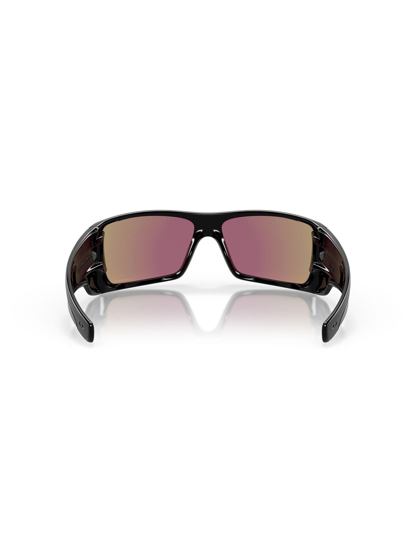 Image 4 of 4 of Oakley Sunglasses Batwolf Rectangle Sunglasses- Black