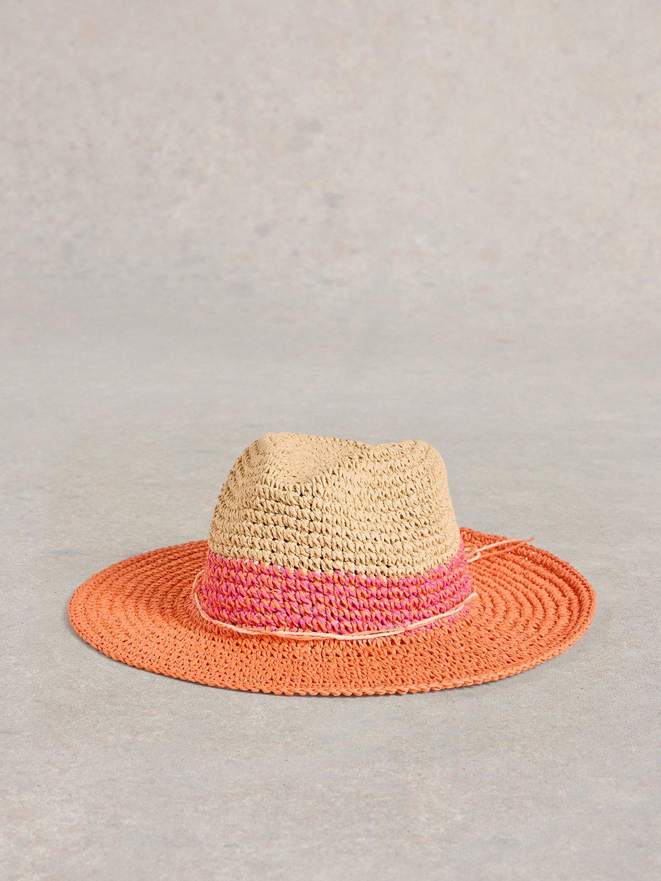 Image 1 of 2 of White Stuff Colour Block Fedora