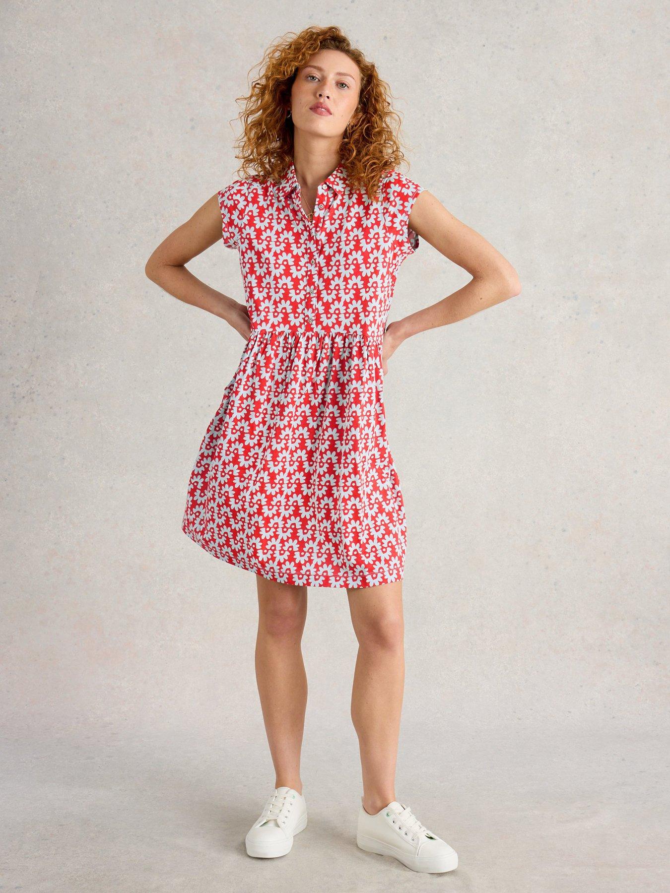 Image of White Stuff Everly Jersey Shirt Dress