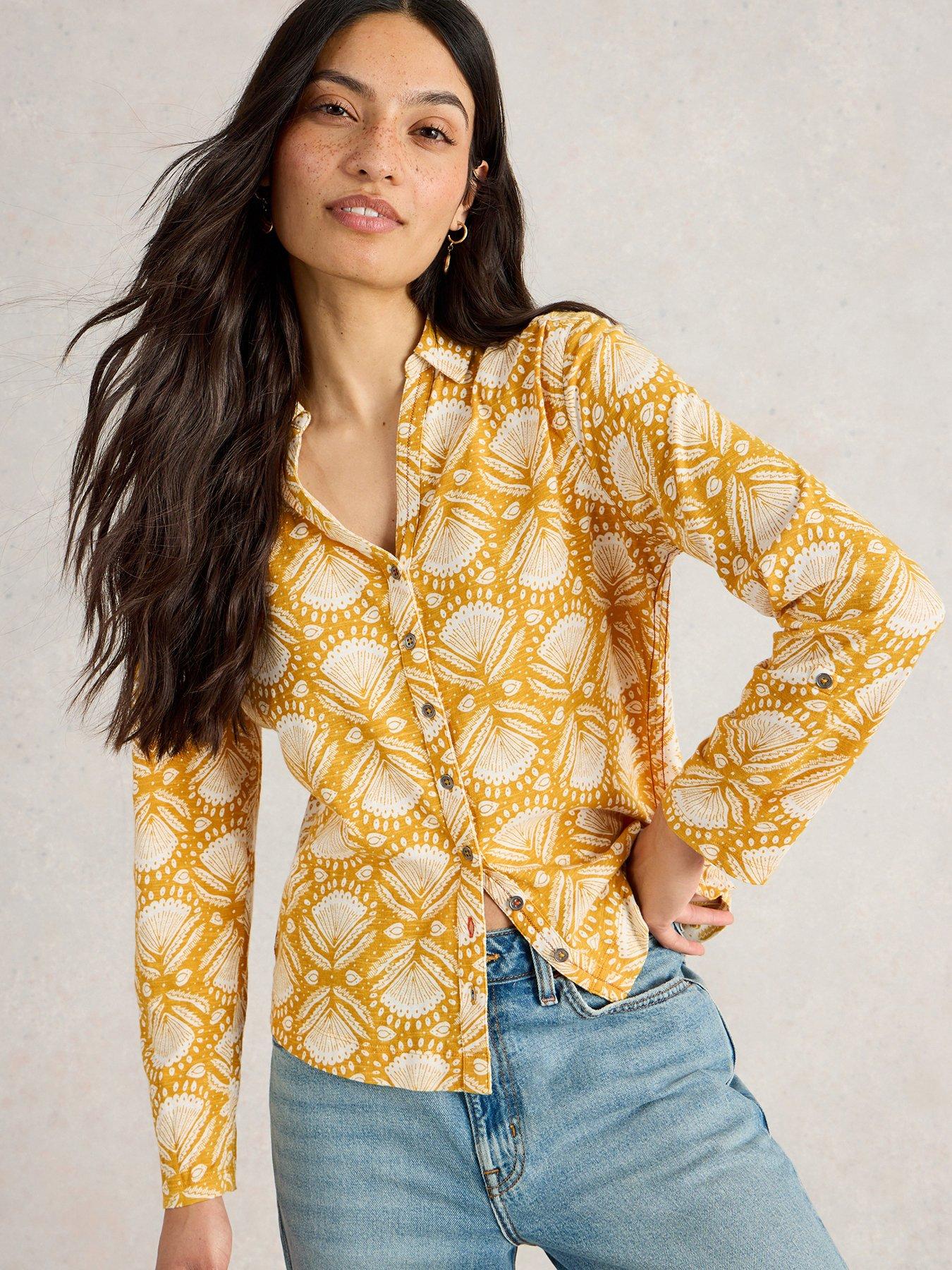 undefined Annie Jersey Shirt - Chartreuse