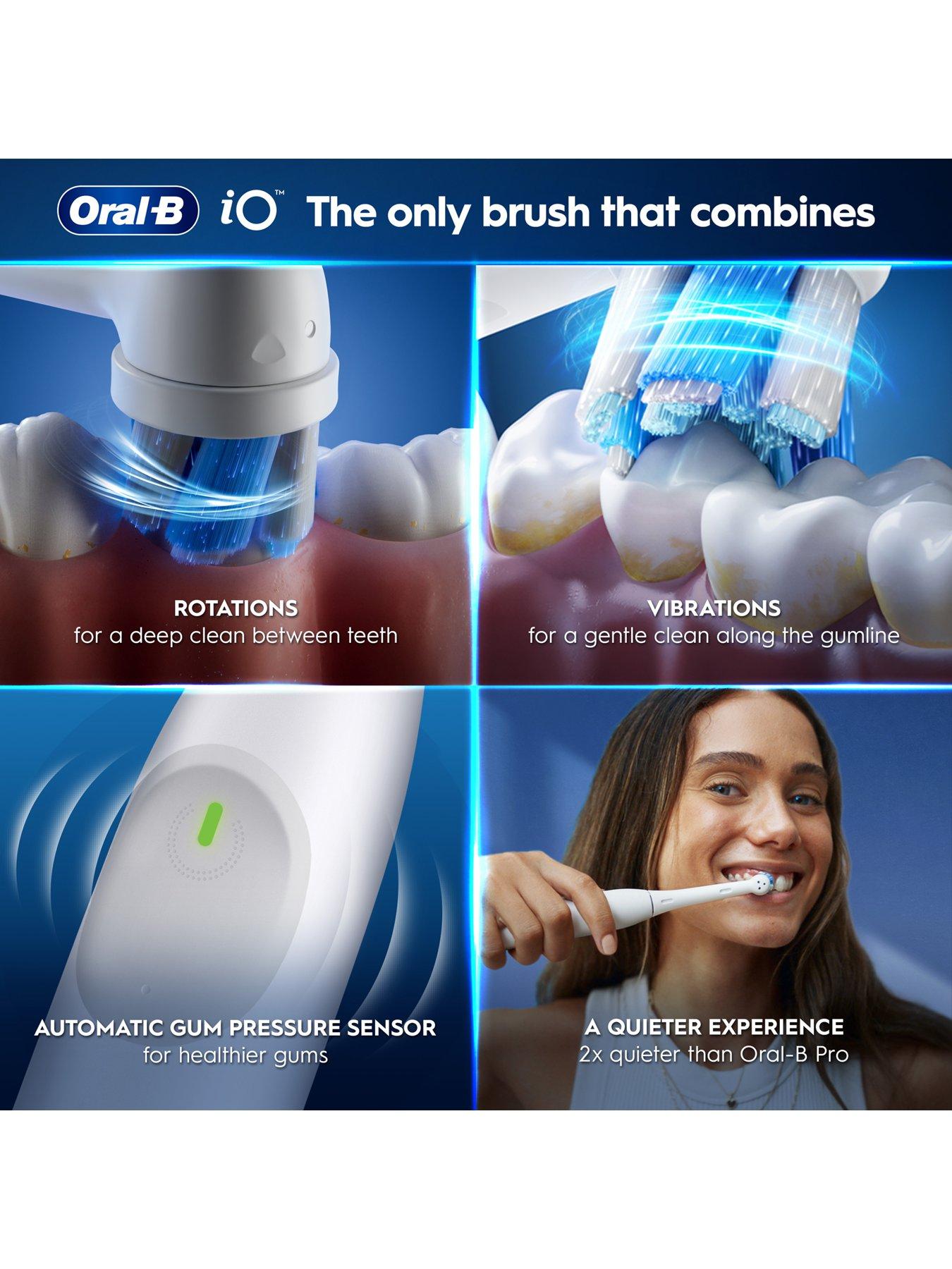 Image 4 of 7 of Oral-B Oral-B iO2 Simple White Electric Toothbrush + Travel Case