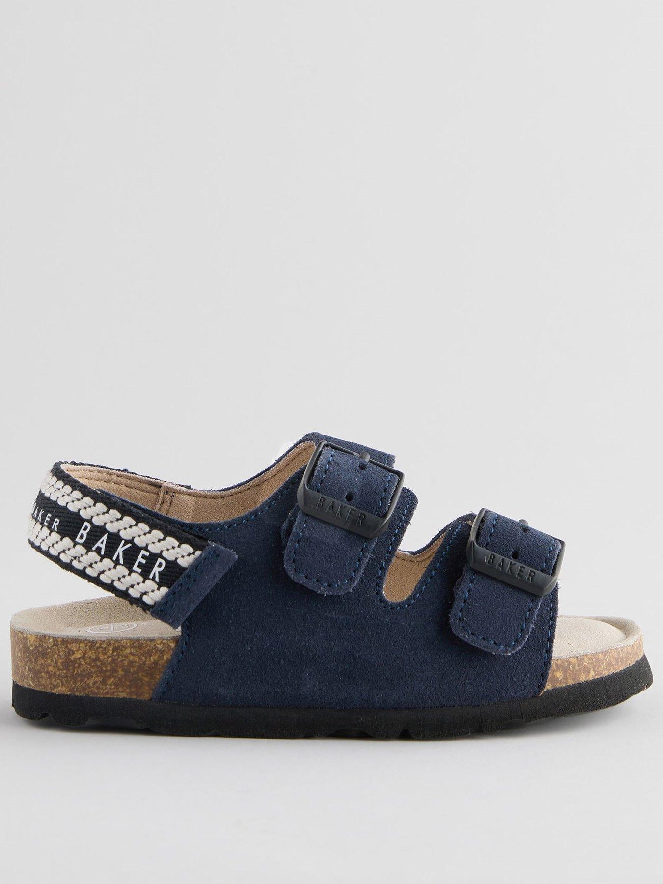 undefined Sandal - White - Navy