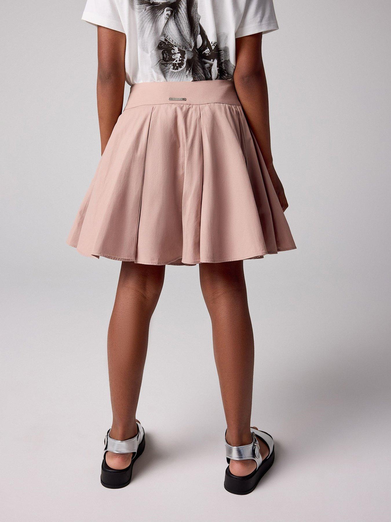 Image 3 of 6 of smALLSAINTS Girls Bow Skirt - Purple