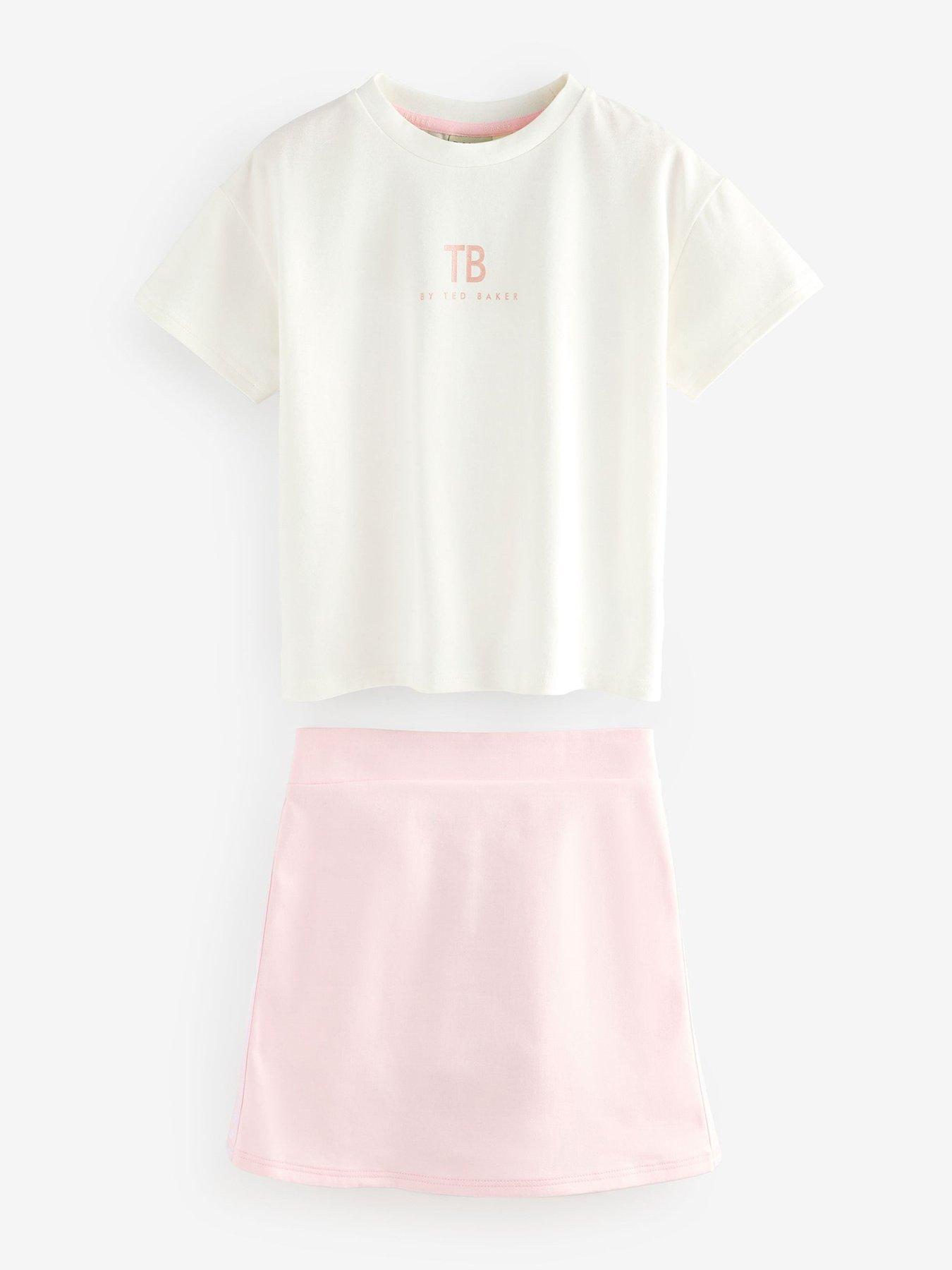 undefined Top  &  Skirt Set - Pink
