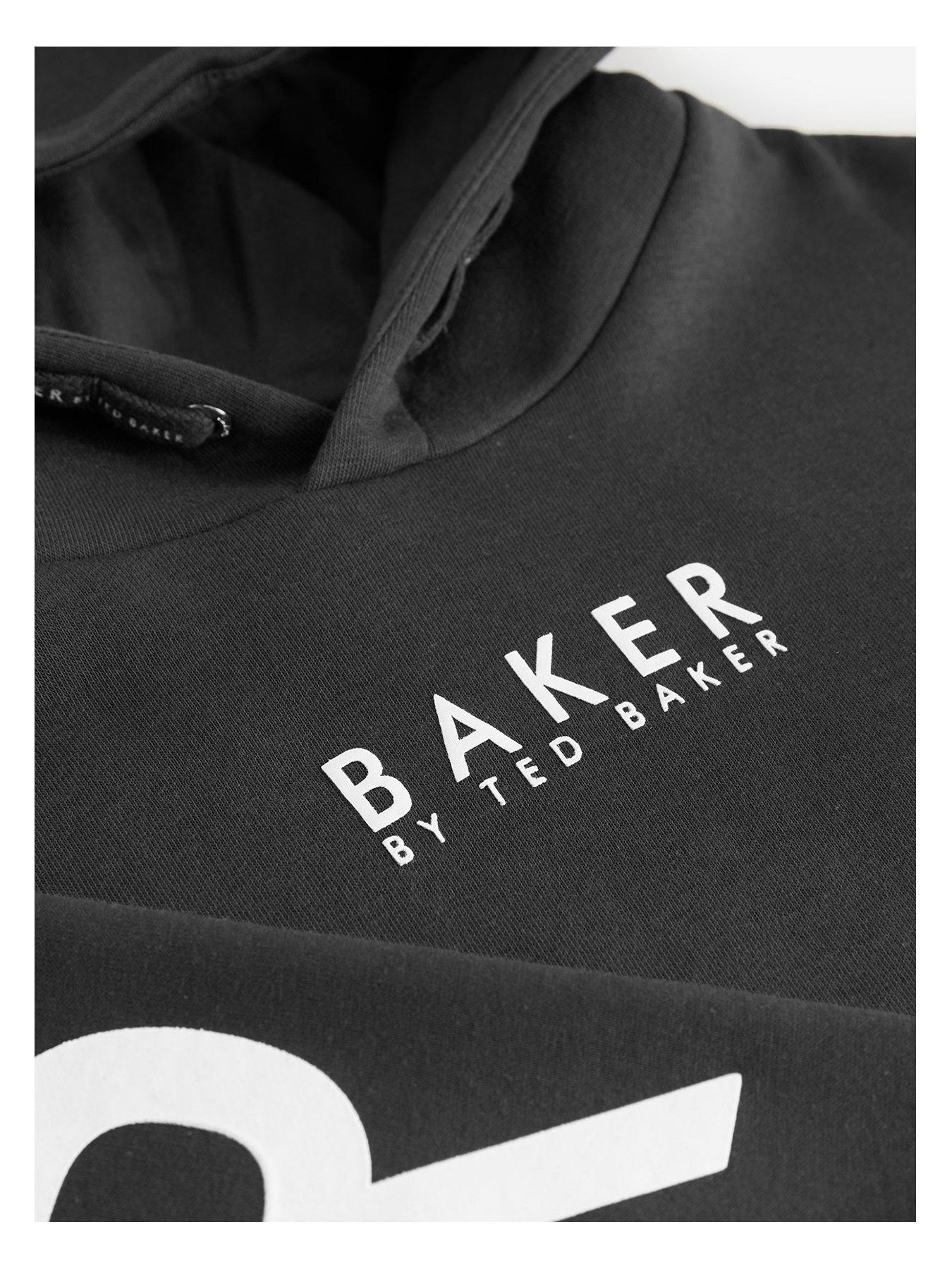Image 3 of 4 of Ted Baker Boys Logo Hoodie - Grey