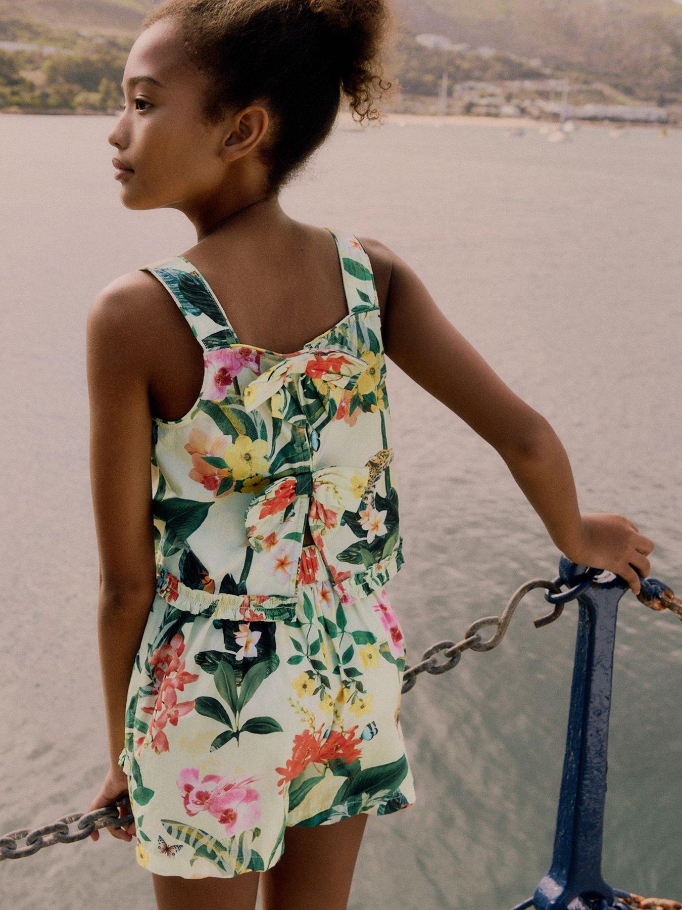 ted-baker-girls-tropical-print-top-and-short-set-multistillFront