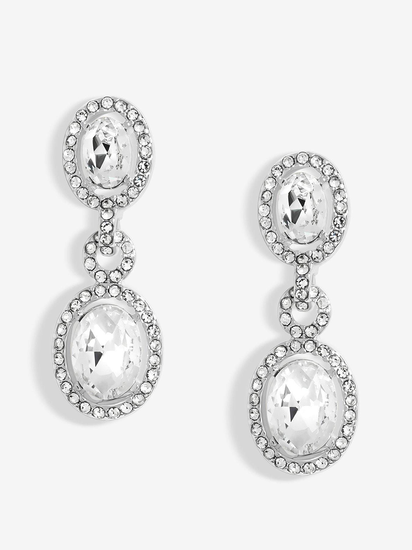 jon-richard-jon-richard-silver-plated-crystal-halo-earrings