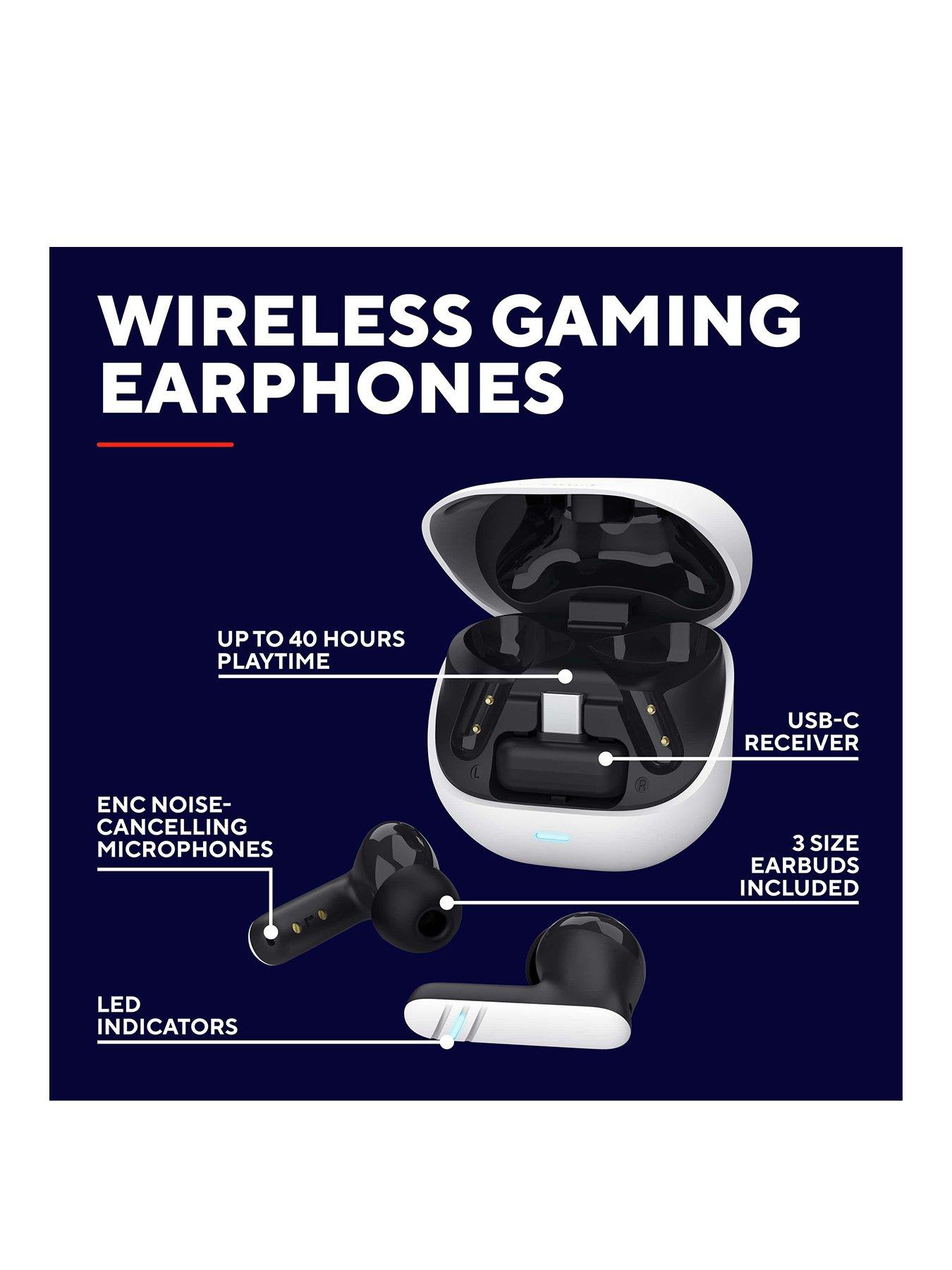 Image 2 of 8 of Trust GXT 409 Trust Oxxie True Wireless Gaming Earphones for PS5, Nintendo Switch 1/2, PC, Laptop, Smartphone